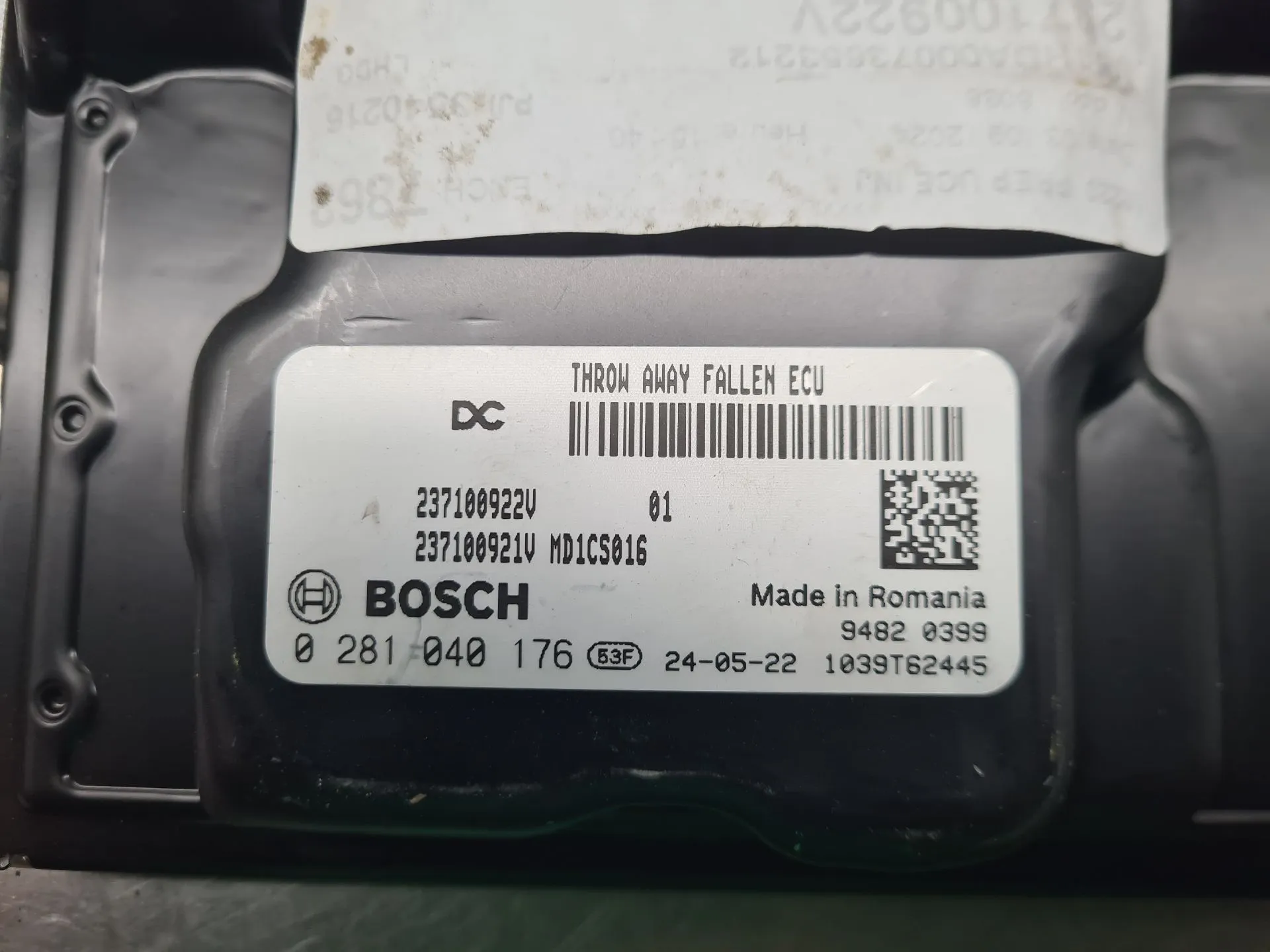 Centralina motor / ECU RENAULT Master IV (F8__) Imagem-3