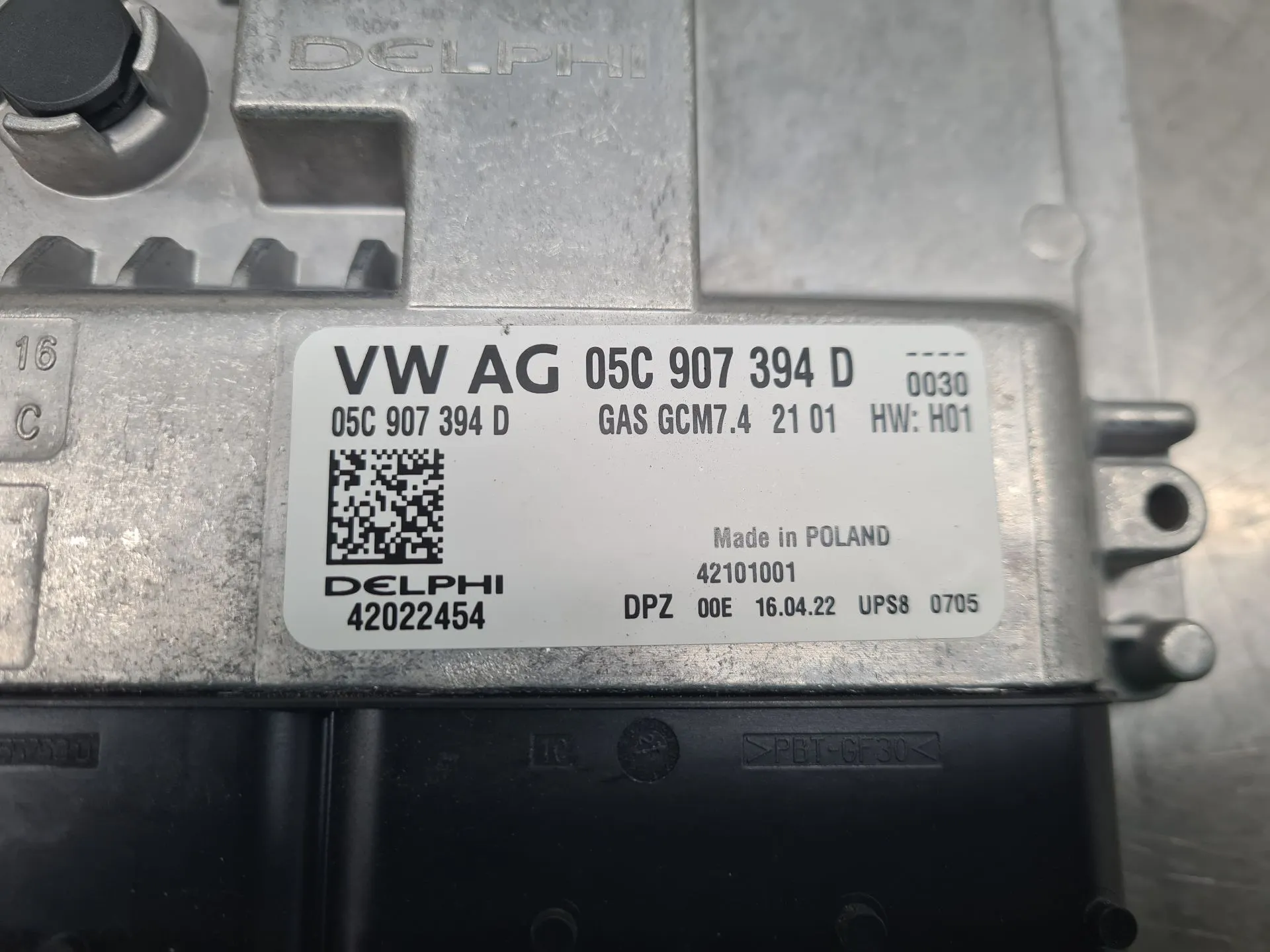 Centralina motor / ECU VOLKSWAGEN Polo (AW1) Imagem-3