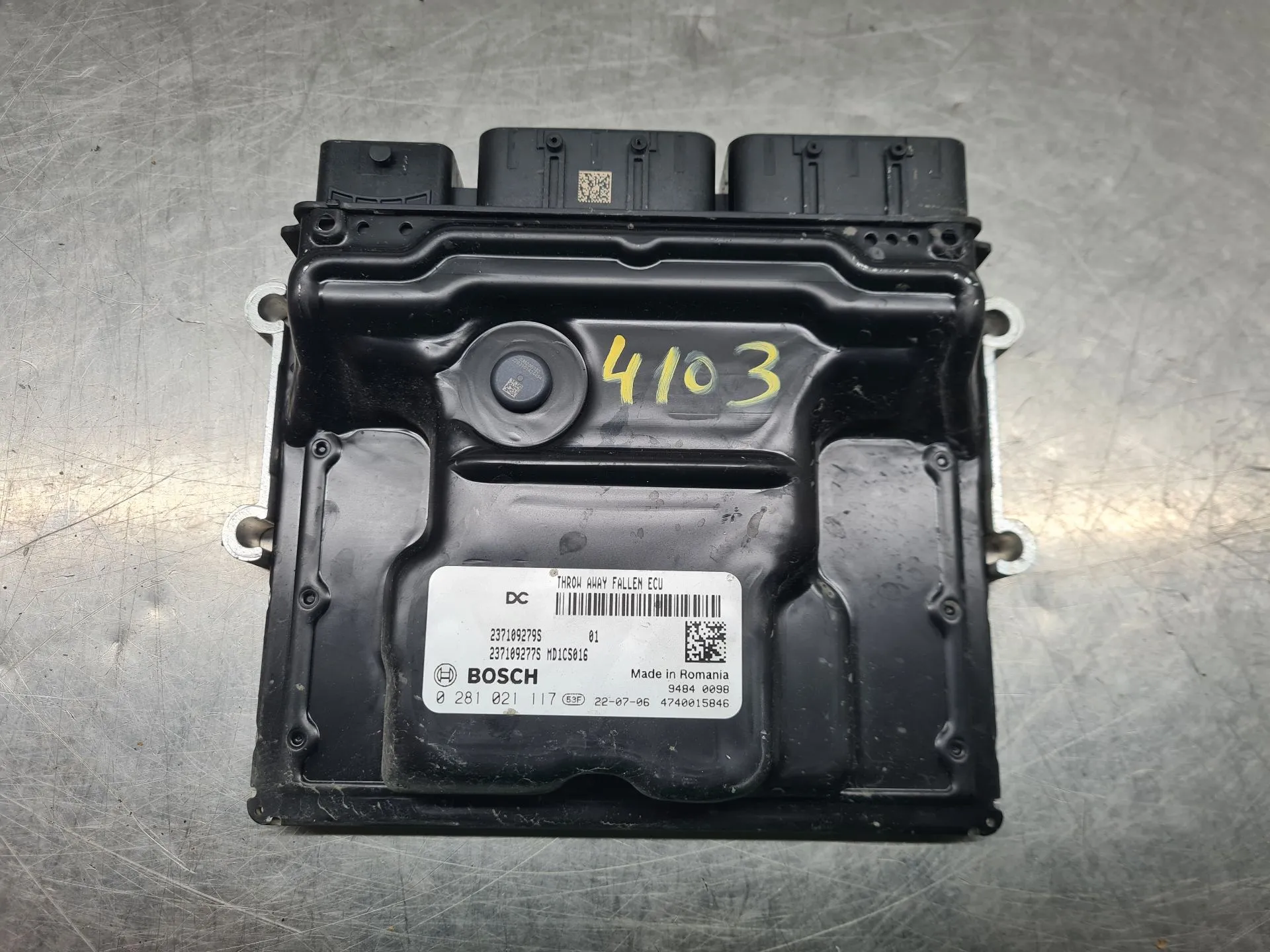 Centralina motor / ECU RENAULT Clio V (BF_)