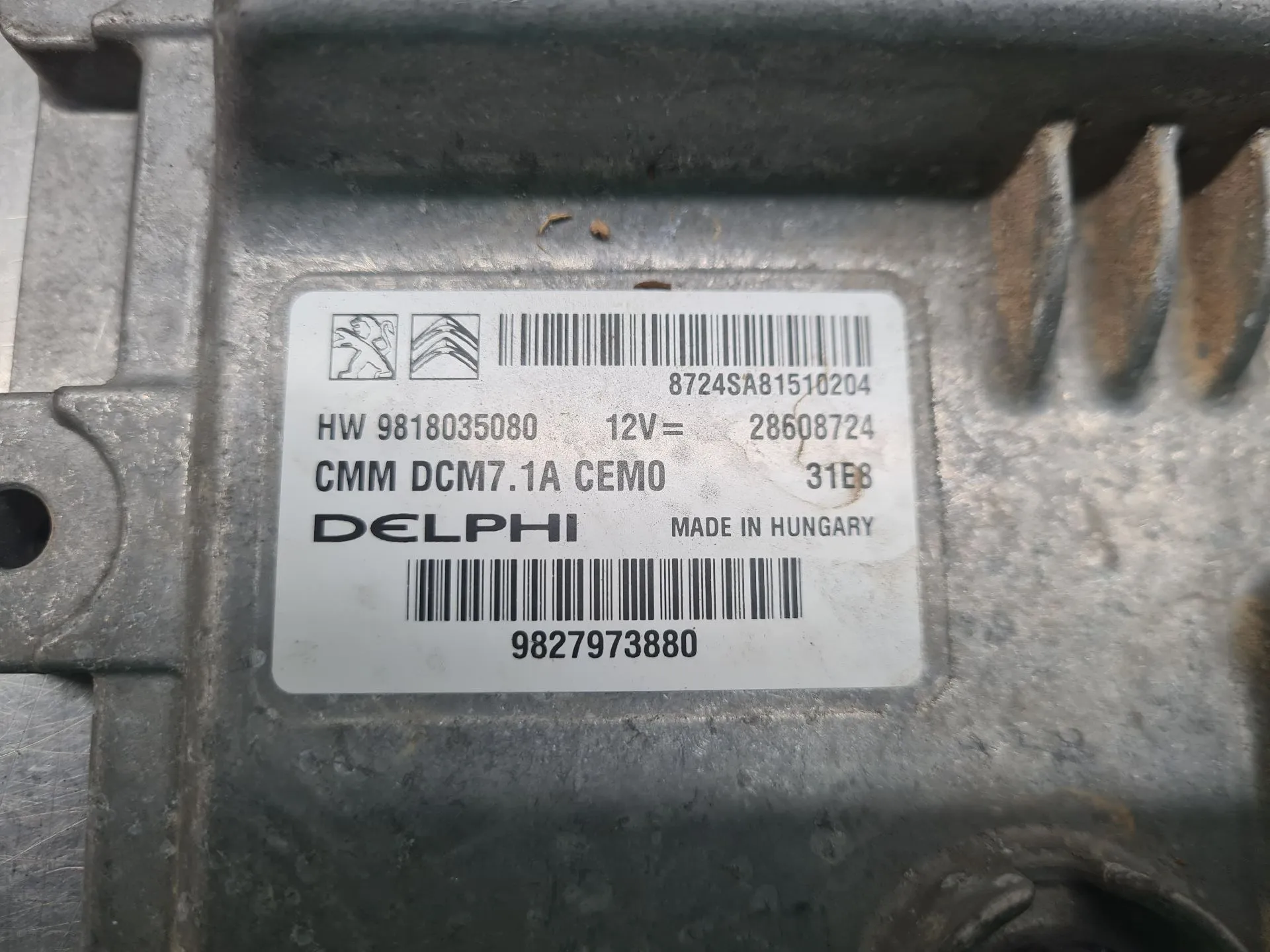 Centralina motor / ECU PEUGEOT 3008 II (M_) Imagem-3