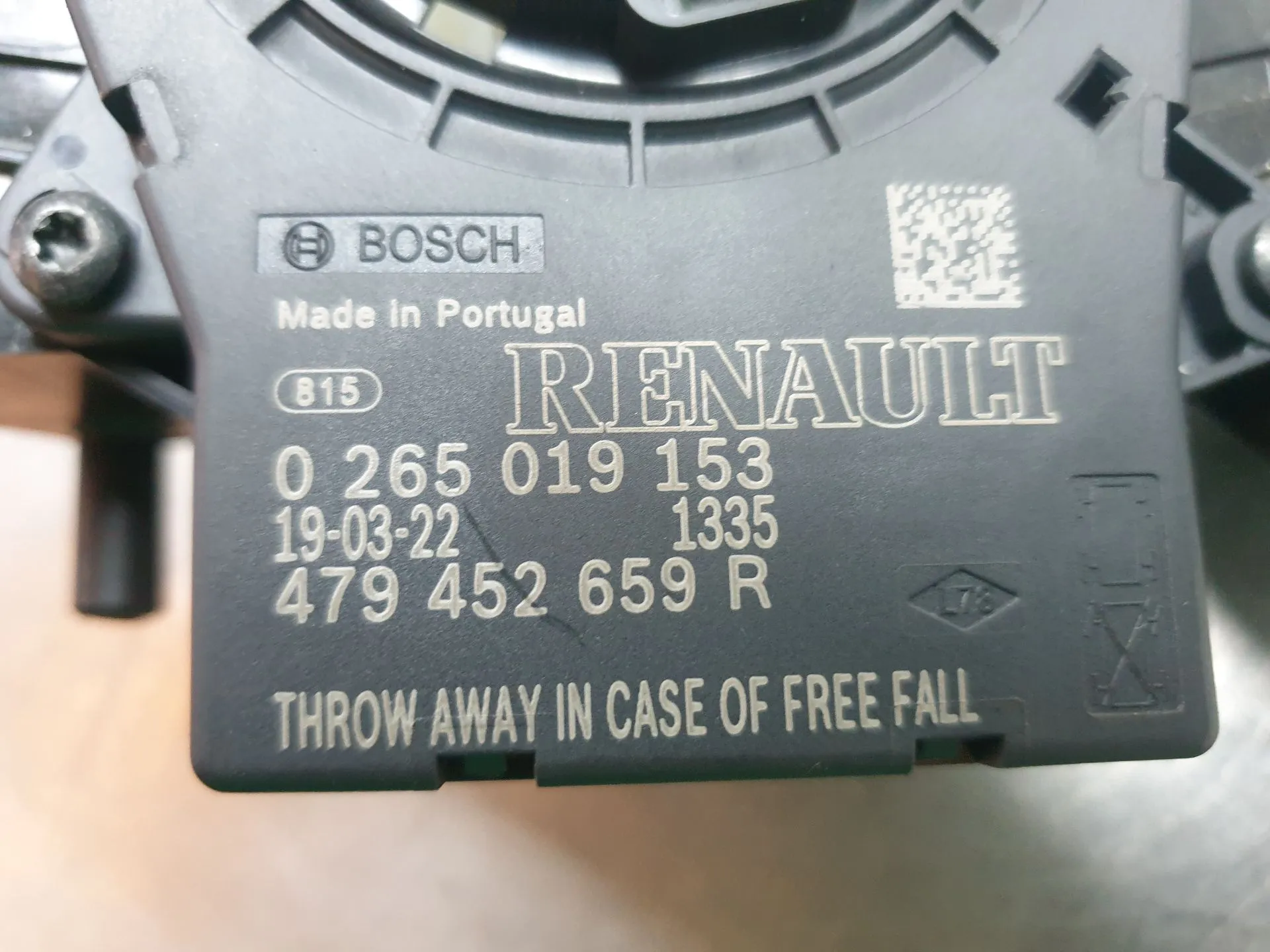 Cintura airbag DACIA Sandero II (5S_) Imagem-6