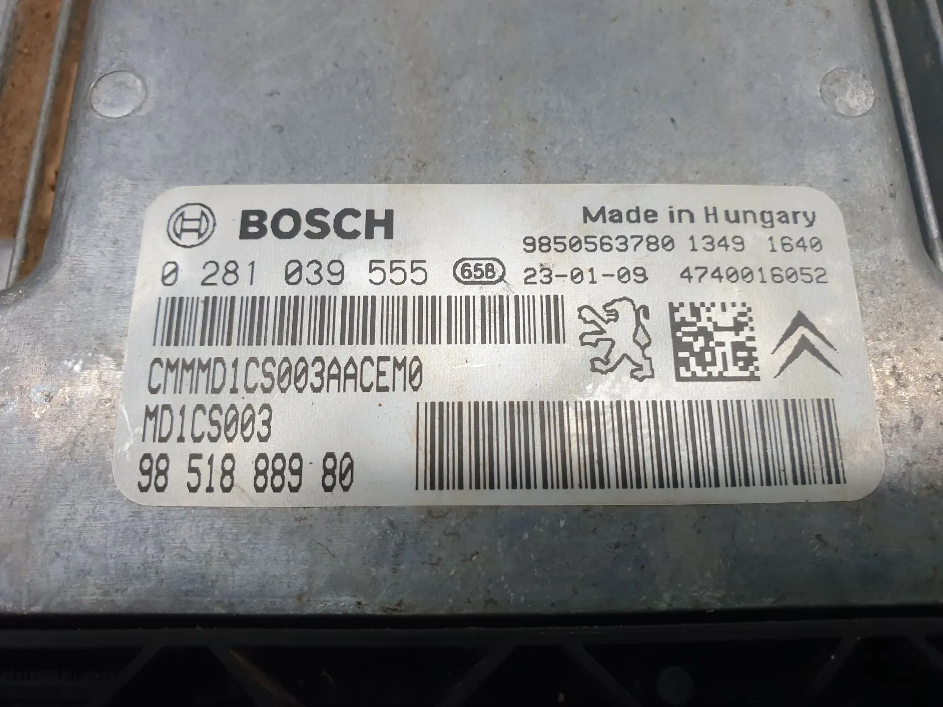 Centralina motor / ECU OPEL Astra L Imagem-3