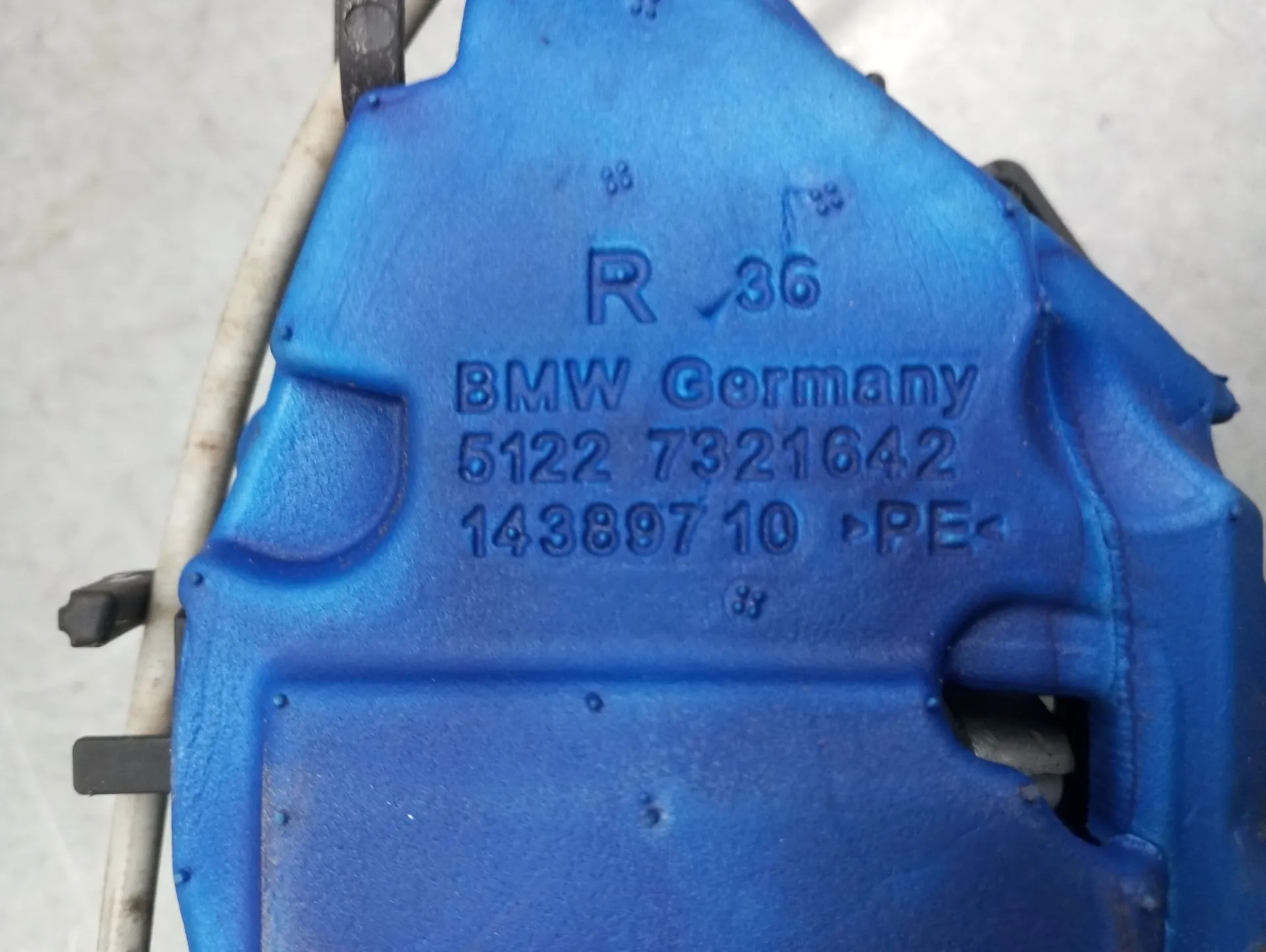 Poignée de porte arrière Droite BMW 1 (F20) Imagem-2