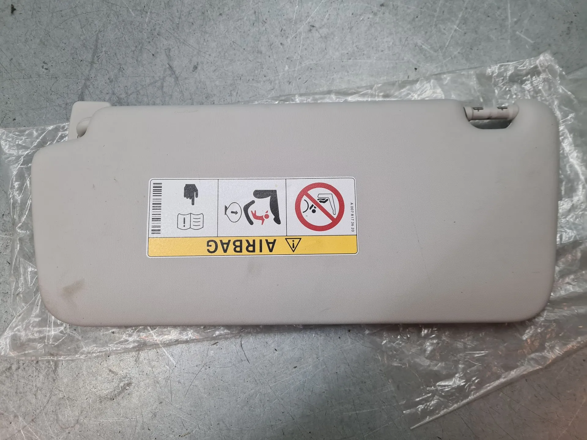 Aletta parasole destra MERCEDES-BENZ GLA (X156) Imagem-2