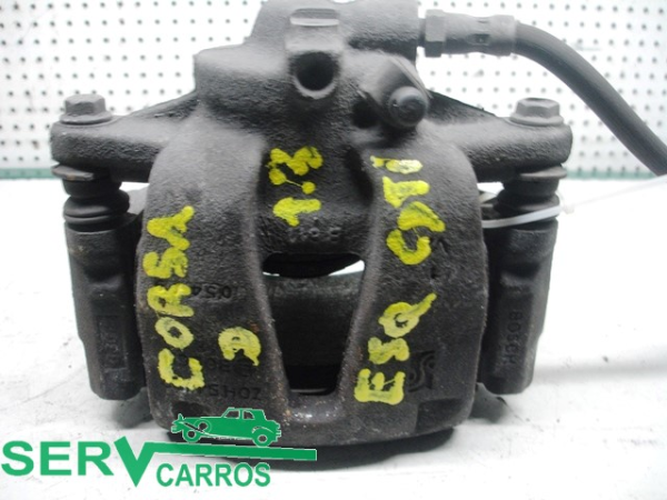 Pinça travão / maxila de travão frente esquerda OPEL Corsa D