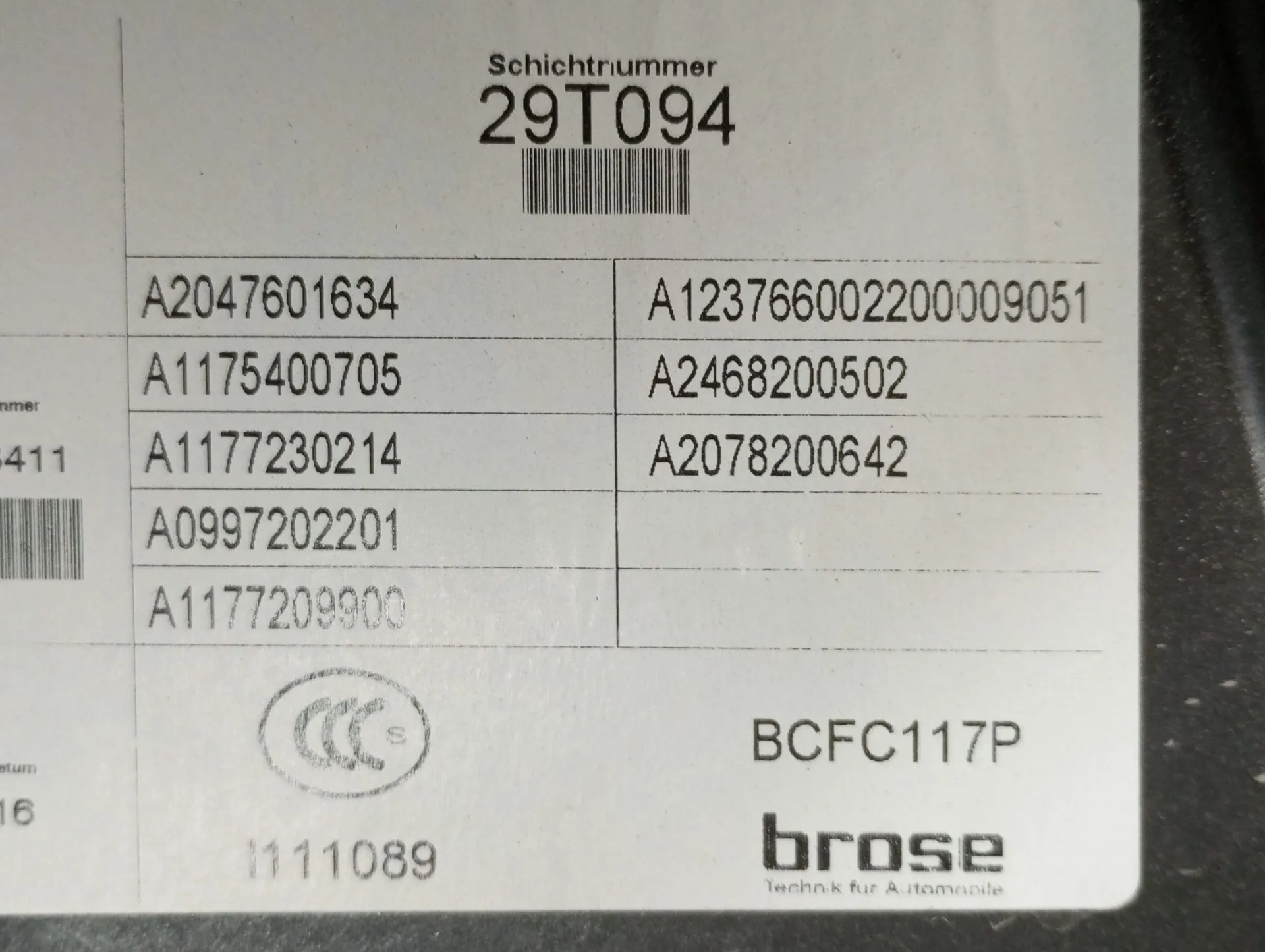 Elevador vidros trás direito MERCEDES-BENZ CLA Shooting Brake (X117) Imagem-2