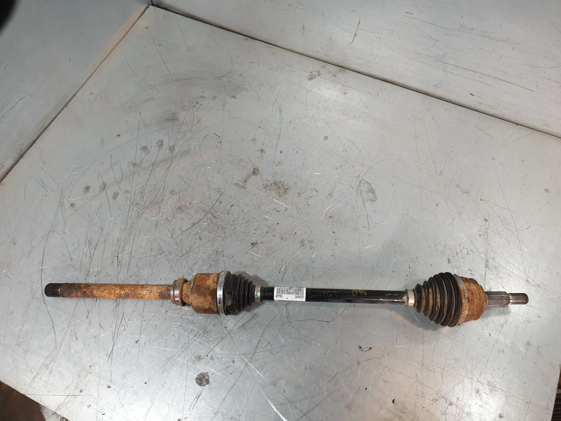 Right front driveshaft PEUGEOT 3008 II (M_)