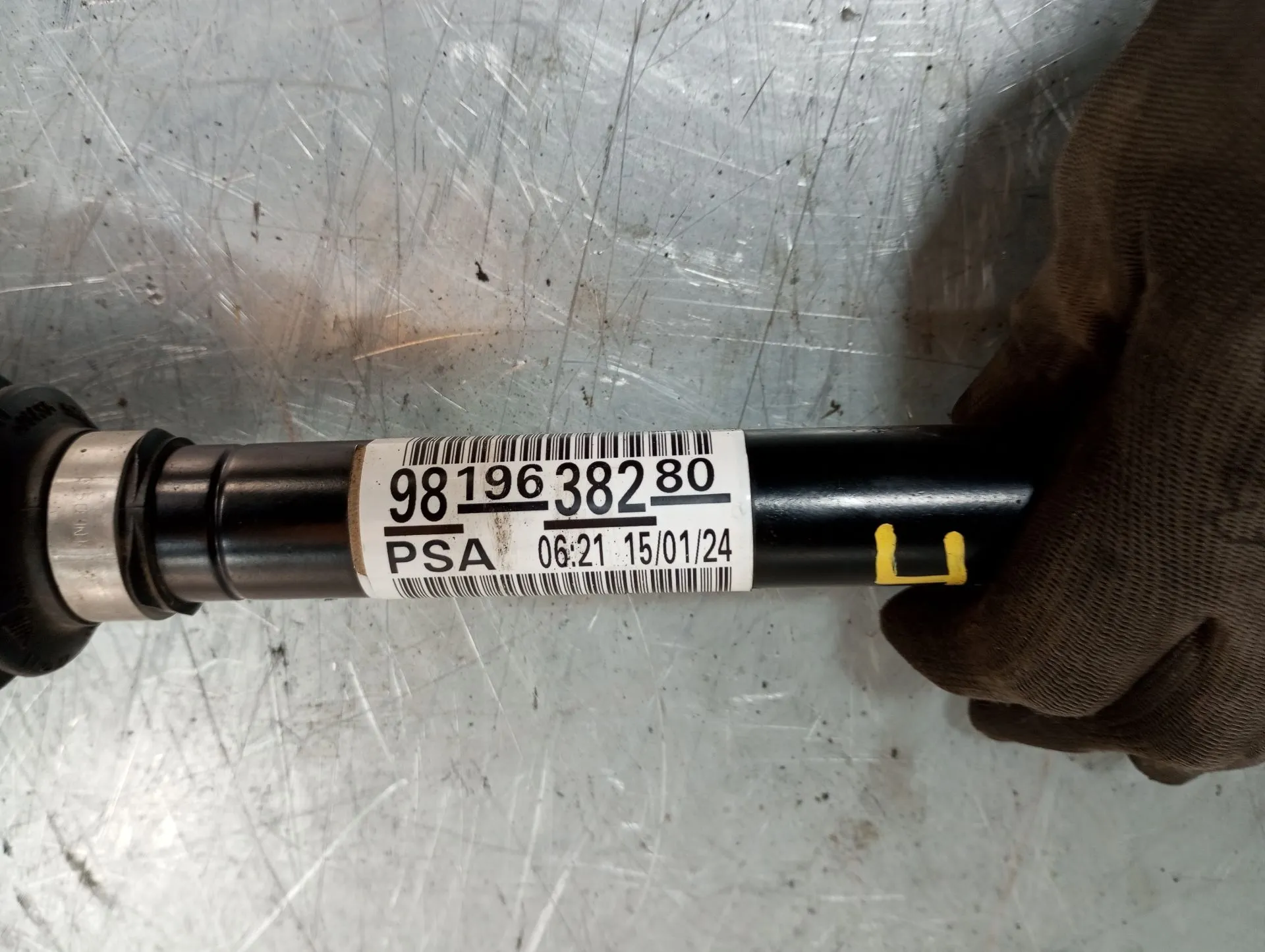 Left front driveshaft PEUGEOT 3008 II (M_) Imagem-3