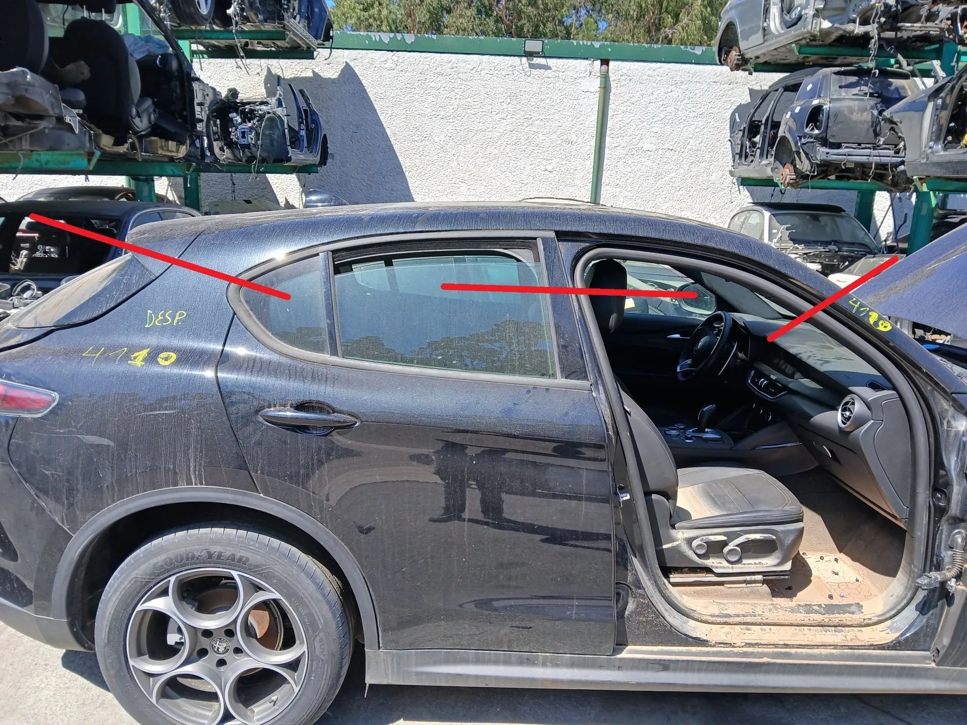 Roof ALFA ROMEO Stelvio (949_)