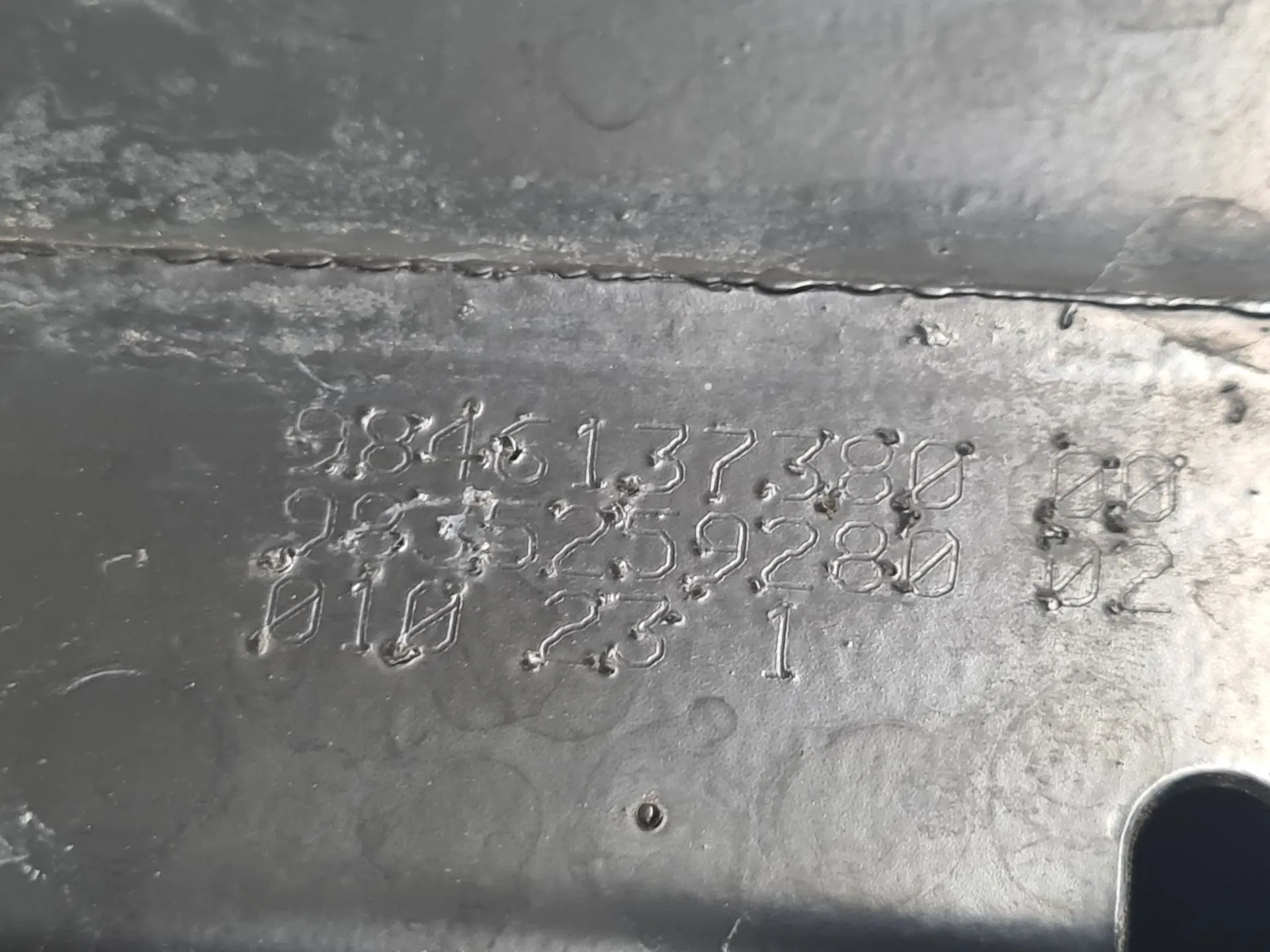 Rear bumper reinforcement OPEL Astra L Imagem-4