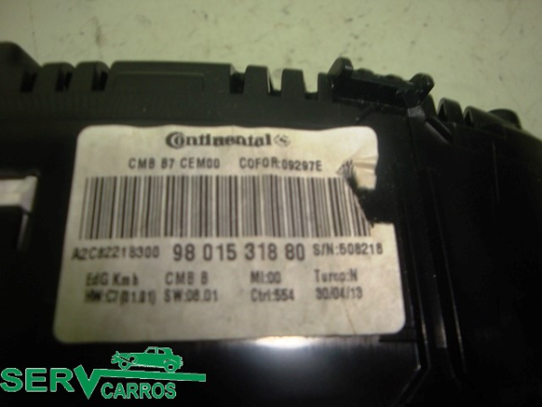 Quadrante / painel de instrumentos CITROËN C4 II (B7) Imagem-1