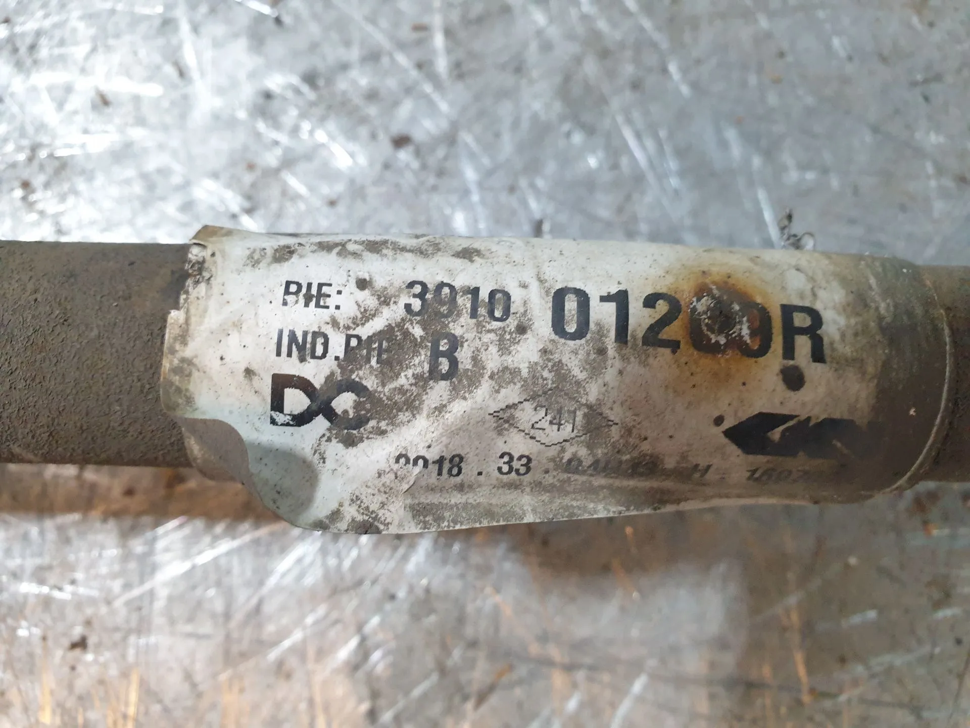 Right front driveshaft RENAULT Kangoo Express (FW0/1_) Imagem-3