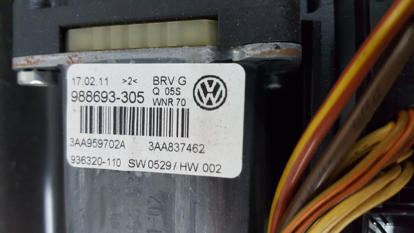 Elevalunas delantero derecho VOLKSWAGEN Passat (362) Imagem-3