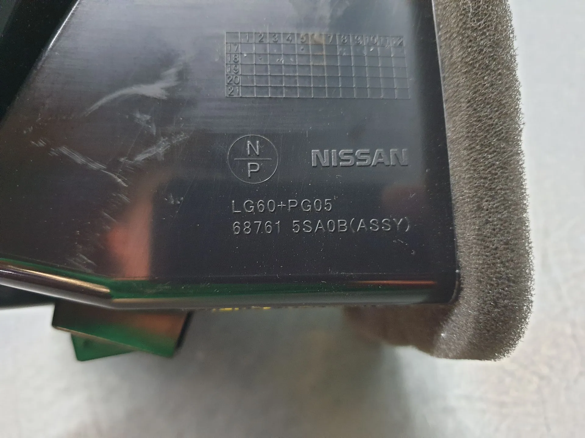 Comportas da chauffage / sofagem NISSAN Leaf EV (ZE1) Imagem-7