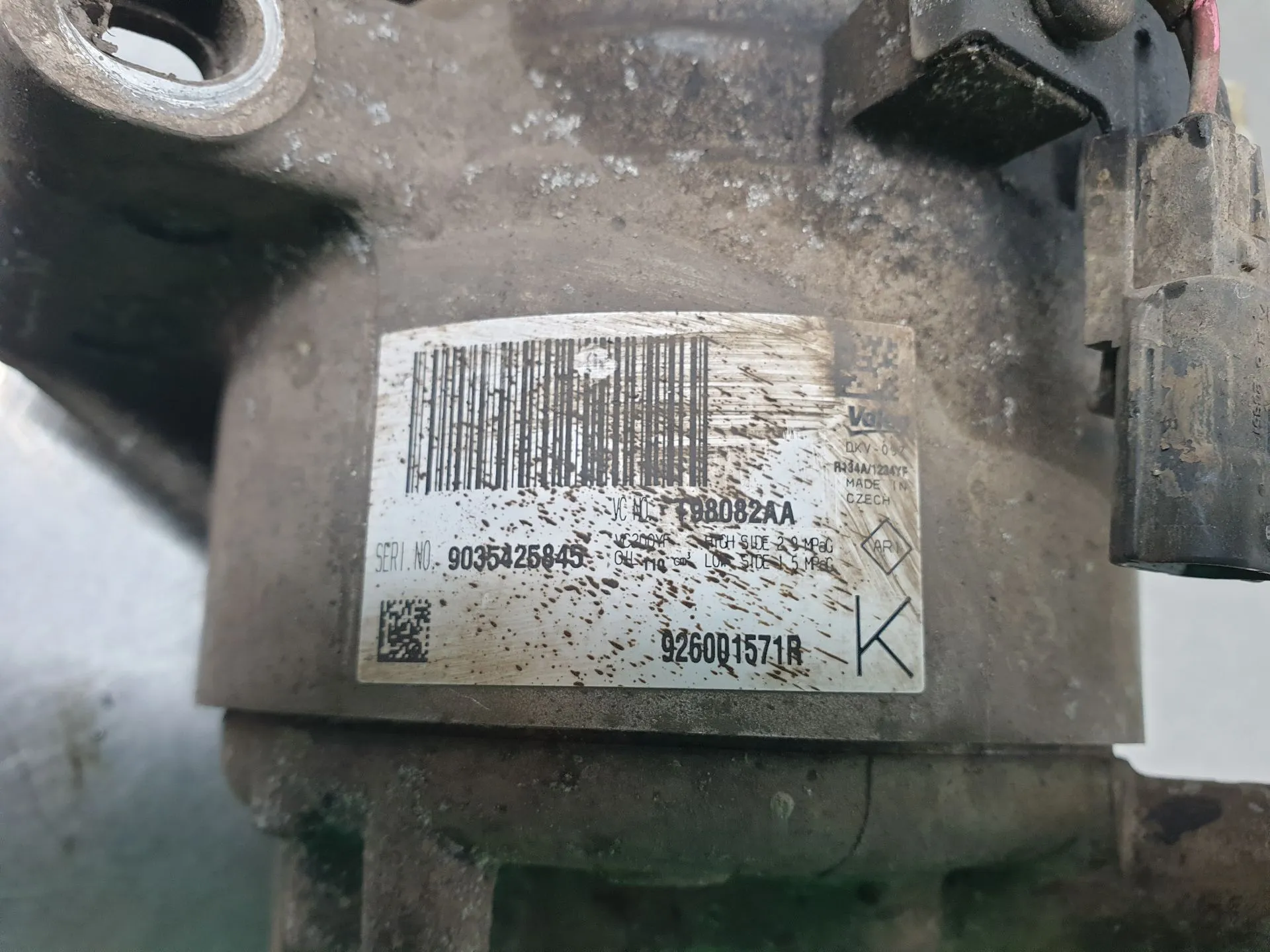 AC compressor DACIA Duster (HM_) Imagem-4