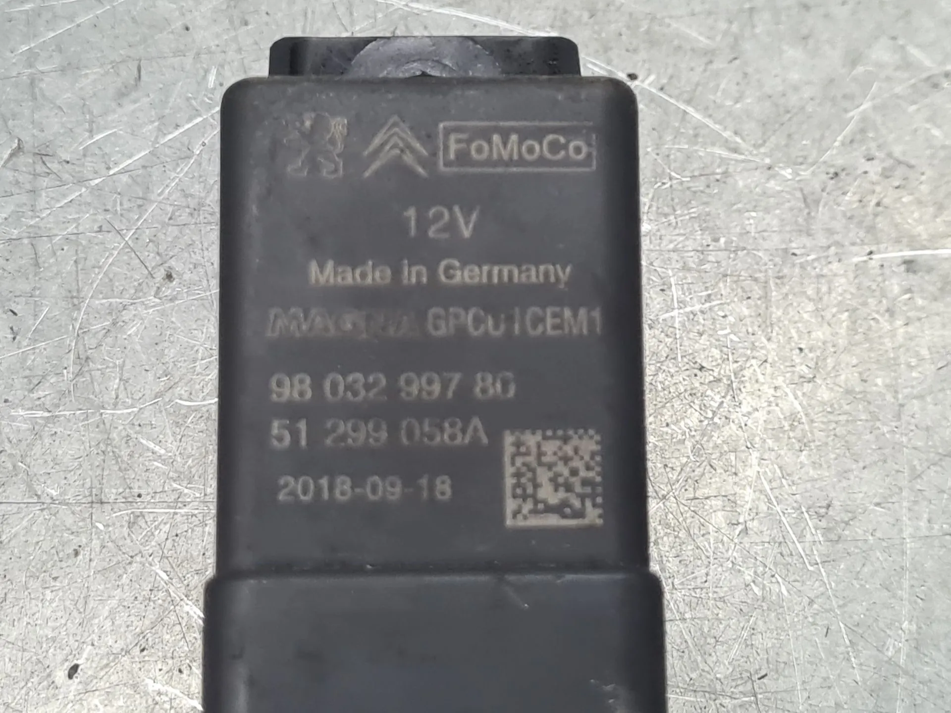 Temporisateur de préchauffage PEUGEOT 308 II Imagem-4