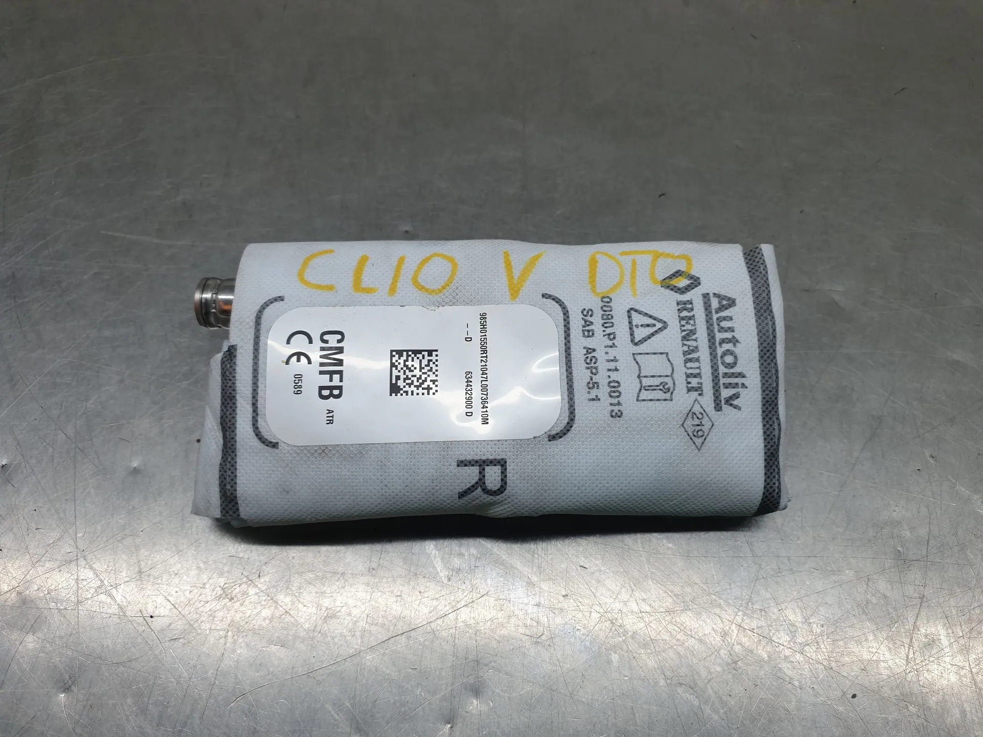 Right Seat Airbag RENAULT Clio V (BF_)