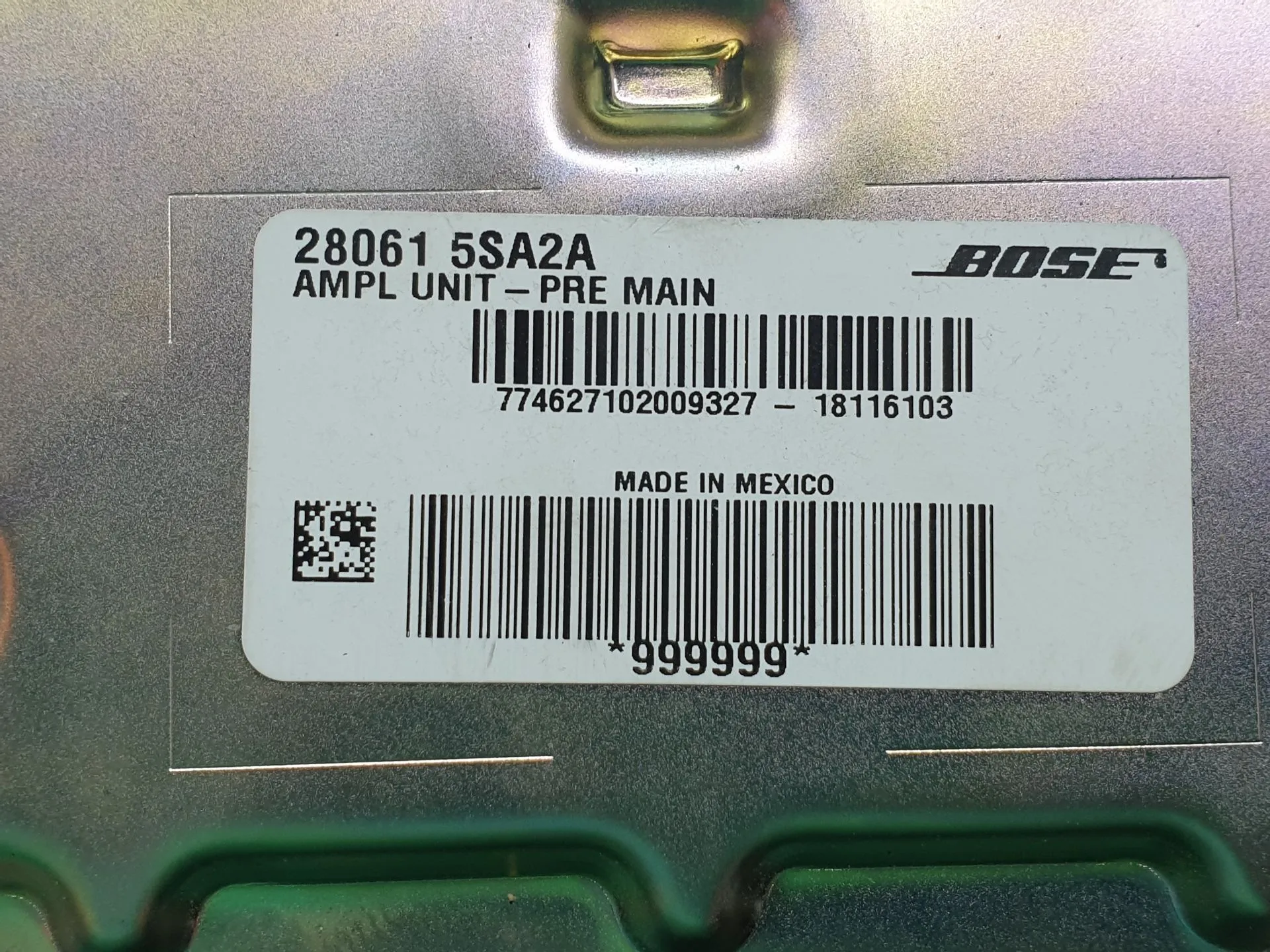 Speaker Amplifier NISSAN Leaf EV (ZE1) Imagem-4