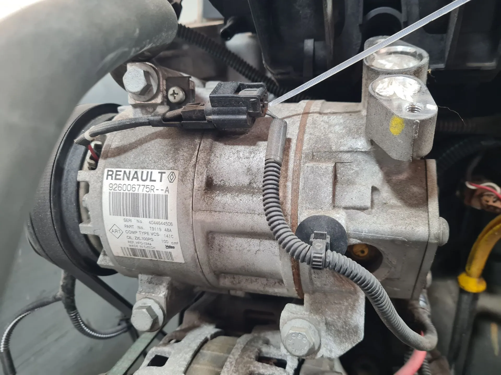 AC compressor DACIA Sandero II (5S_)