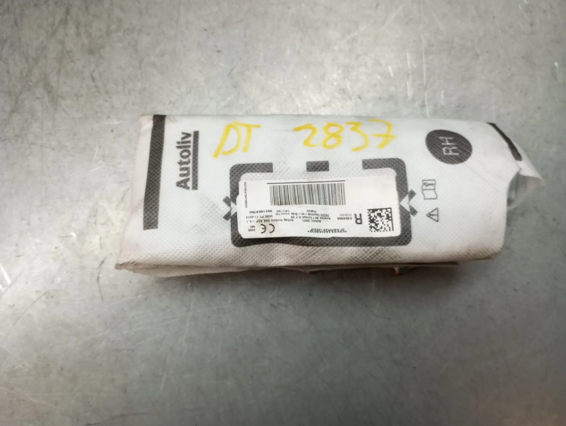 Airbag Derecho PEUGEOT 2008 II (U_)