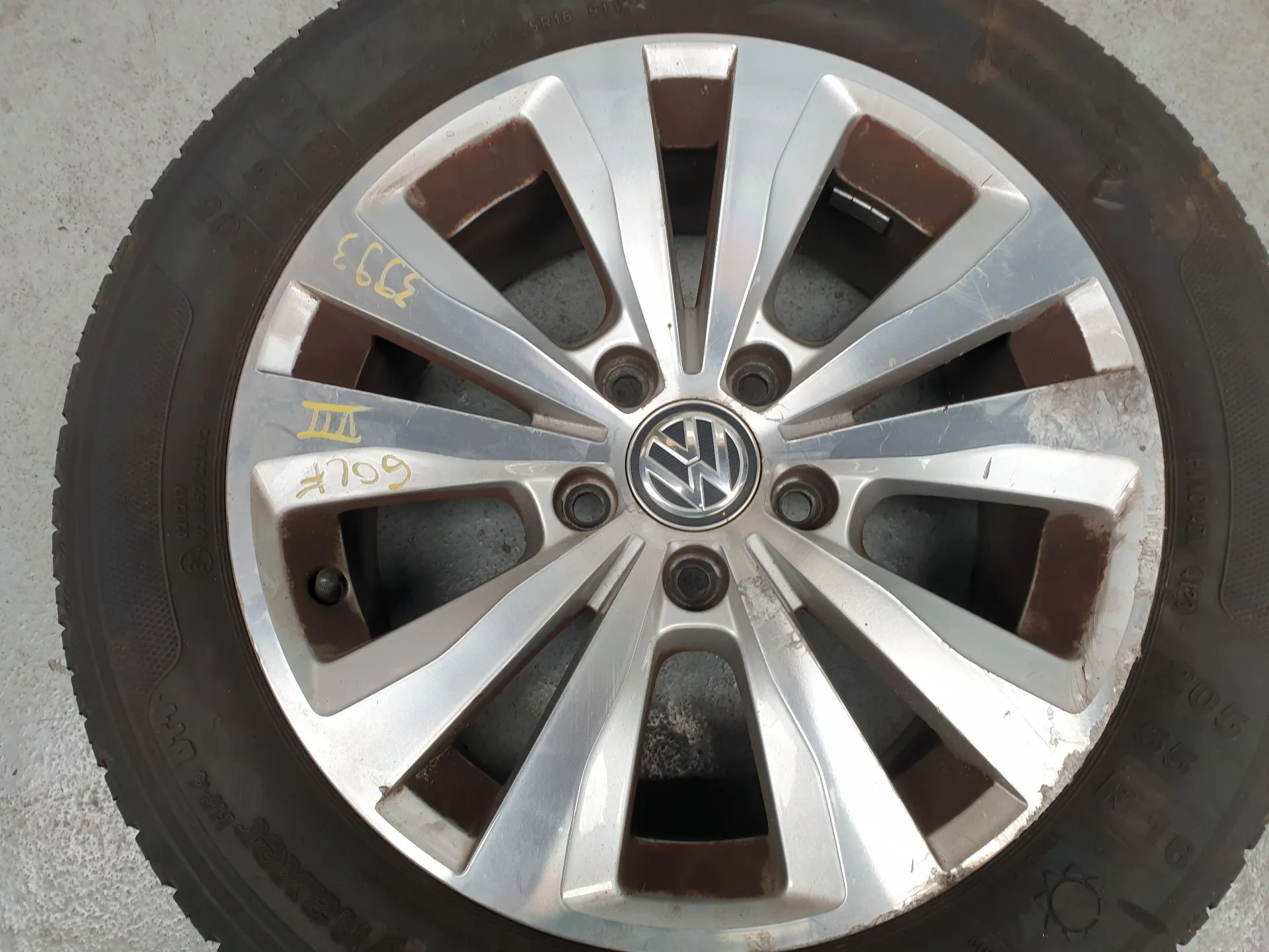 Conjunto de Jantes VOLKSWAGEN Golf VII (5G1, BQ1, BE1, BE2) Imagem-1