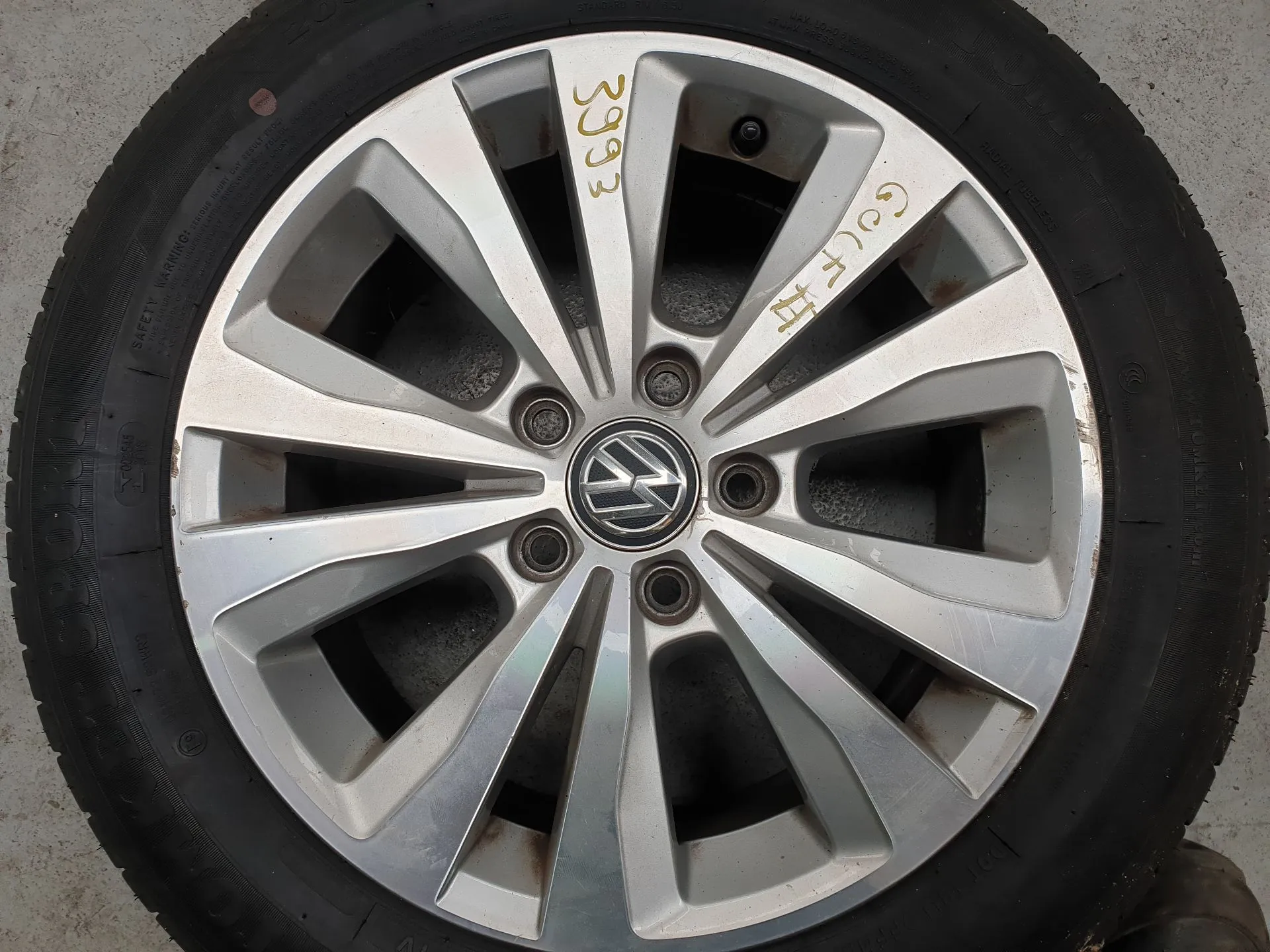 Conjunto de Jantes VOLKSWAGEN Golf VII (5G1, BQ1, BE1, BE2) Imagem-1