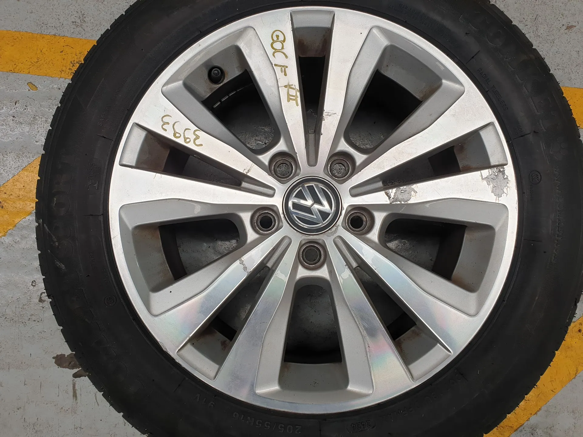 Conjunto de Jantes VOLKSWAGEN Golf VII (5G1, BQ1, BE1, BE2) Imagem-3