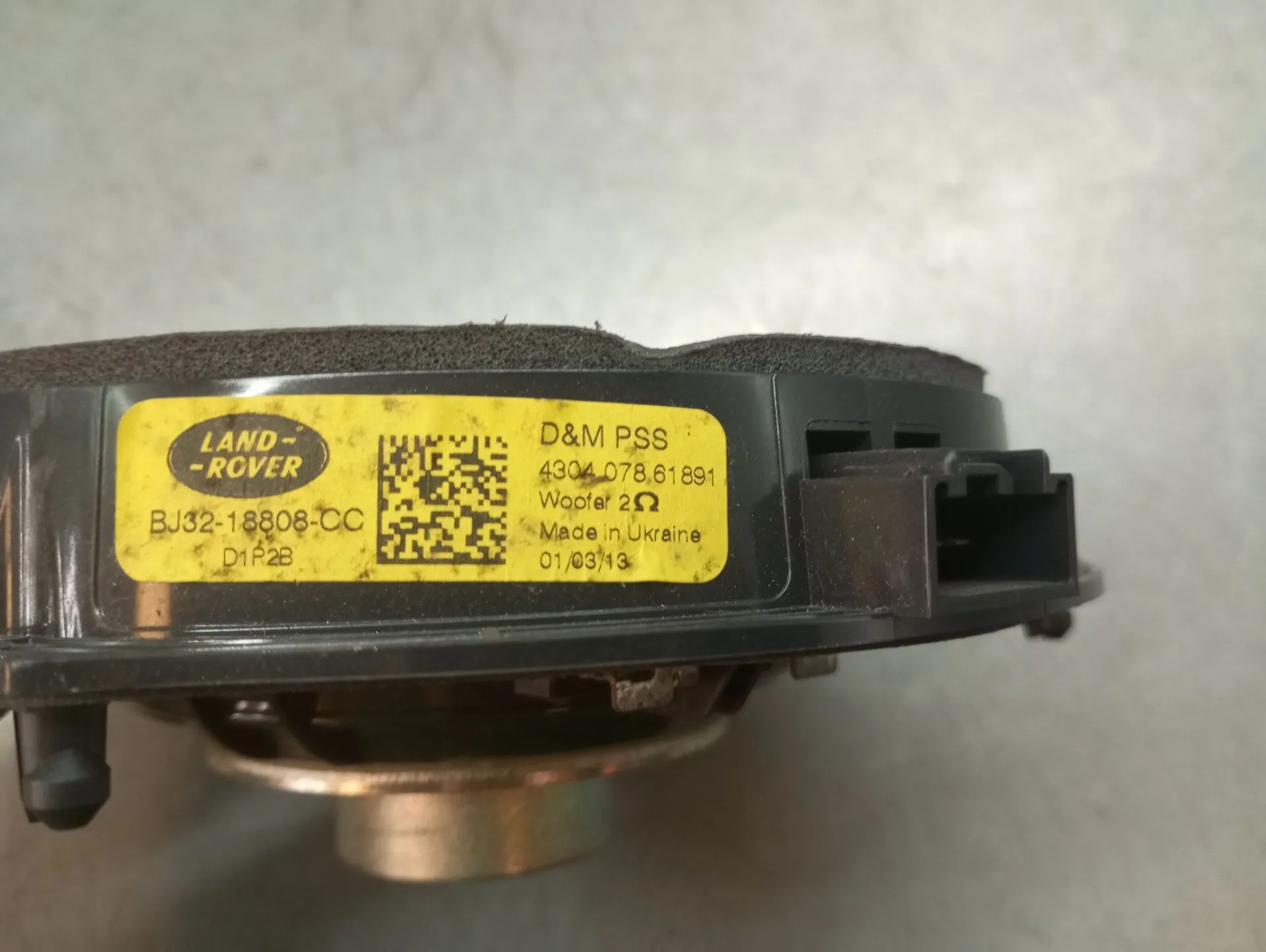 Sound system column / Speakers LAND ROVER Range Rover Evoque (L538) Imagem-2