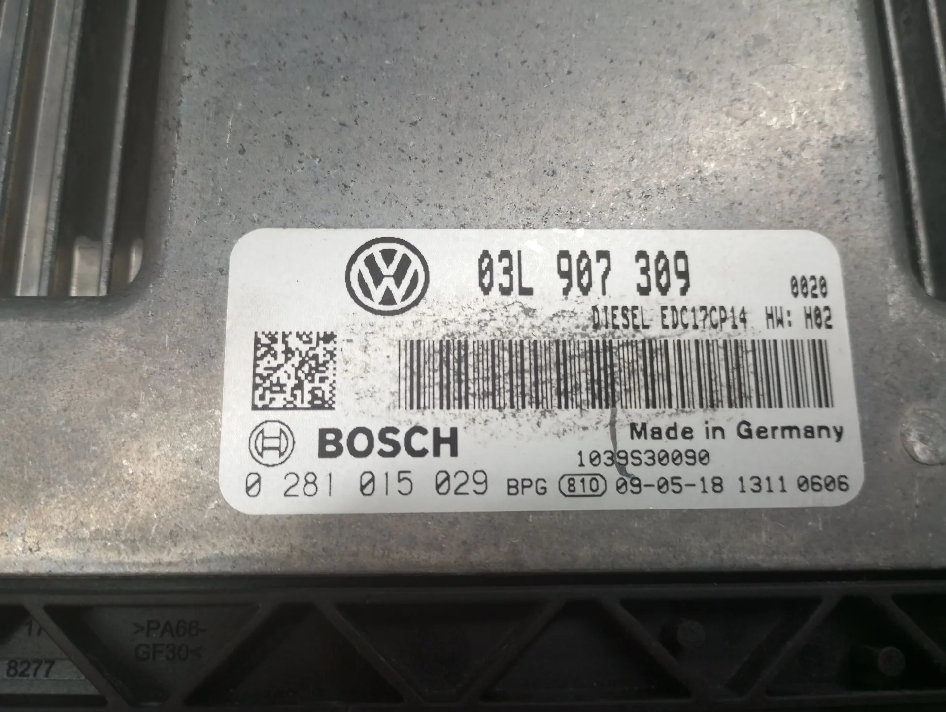 Centralina motor / ECU VOLKSWAGEN Passat CC (357) Imagem-3