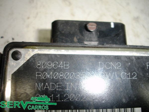 Centralina motor / ECU CITROËN Berlingo (MF) Imagem-2