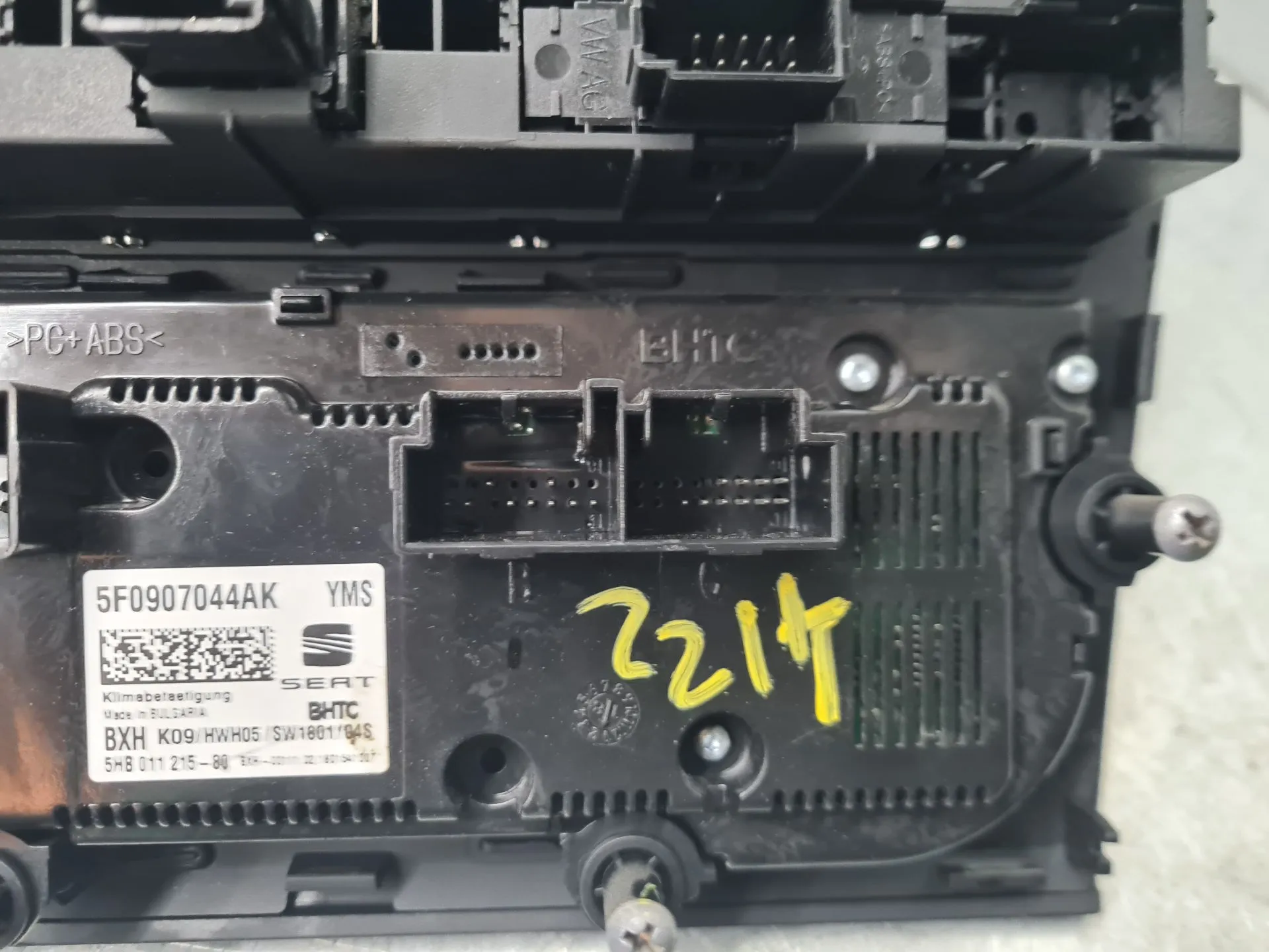 Climate control SEAT Leon ST (5F8) Imagem-4