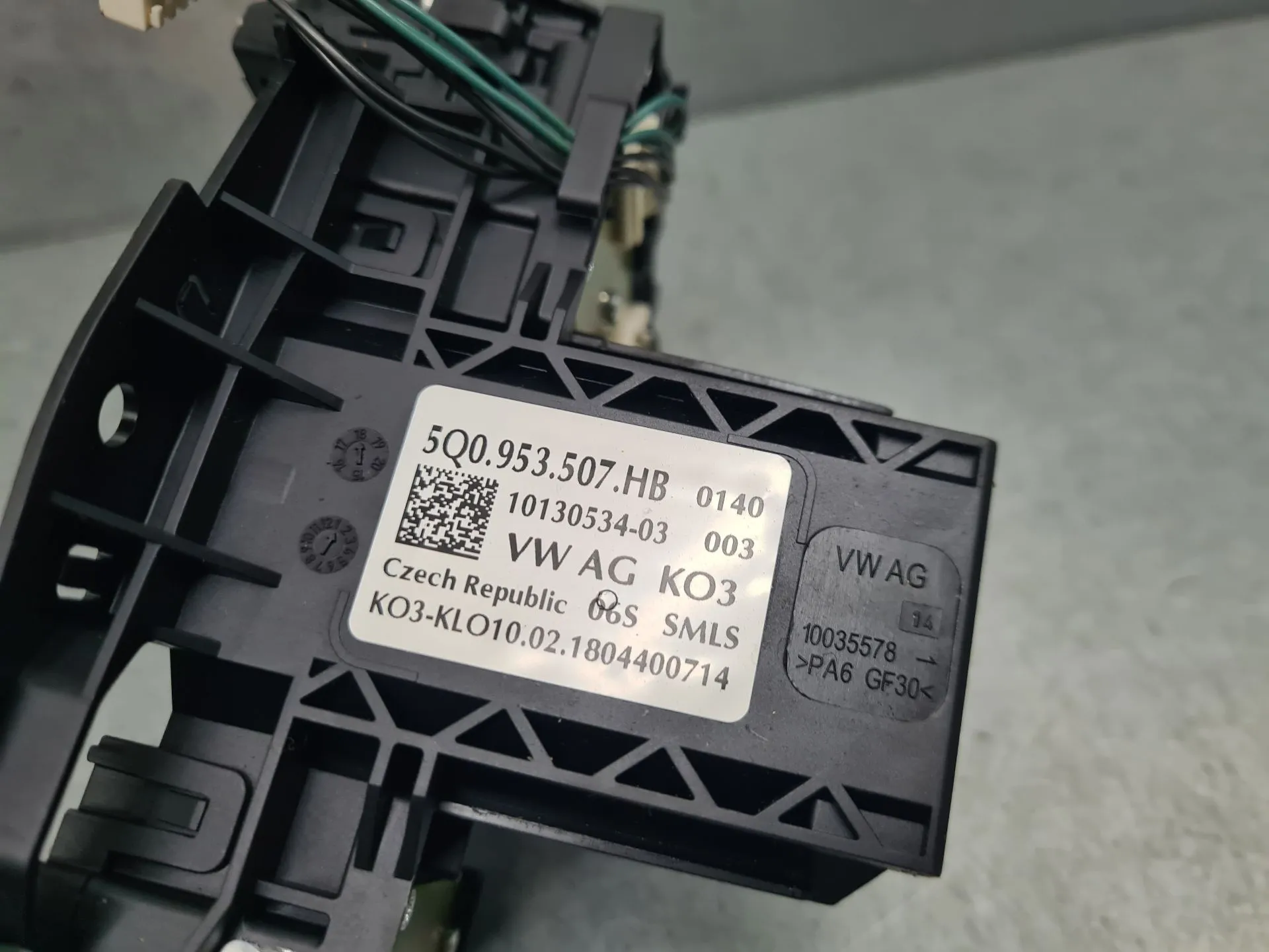 Ensemble leviers d'éclairage et essuie-glace SEAT Leon ST (5F8) Imagem-6