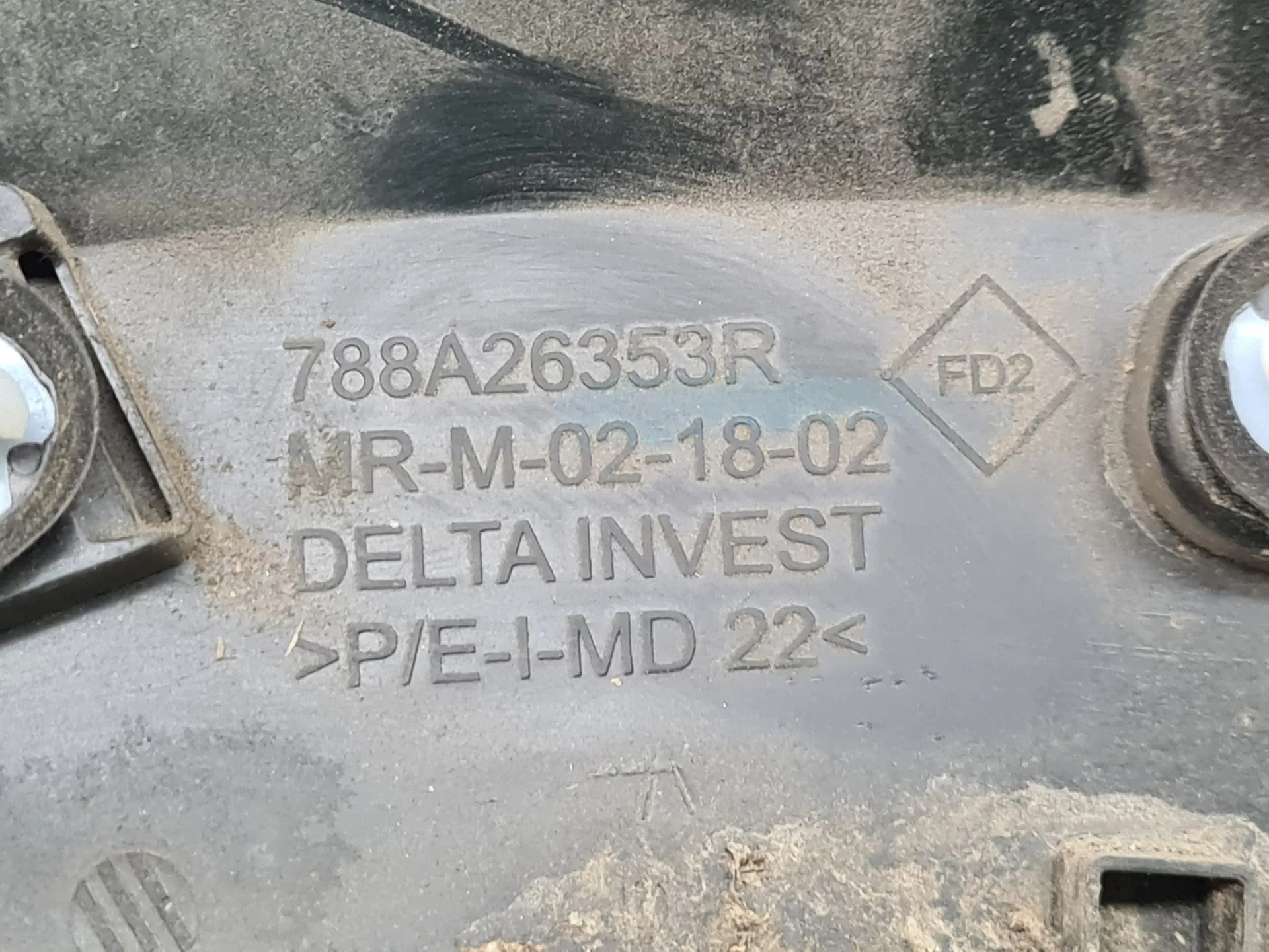 Moldura exterior DACIA Sandero III Imagem-4