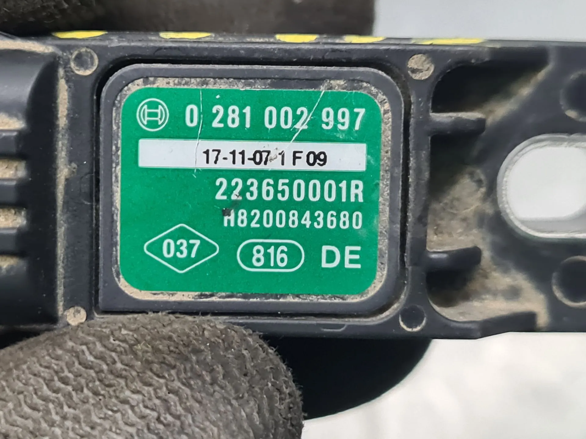 Sensor filtro particulas / FAP RENAULT Kadjar (HA_, HL_) Imagem-4