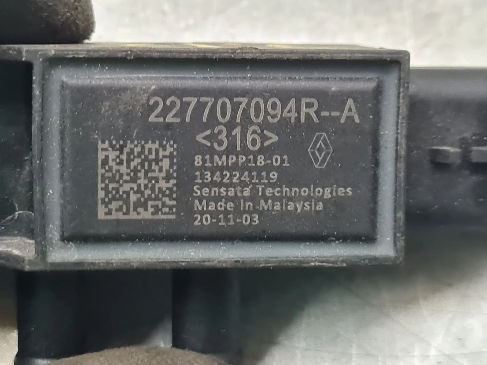 Sensor filtro particulas / FAP NISSAN Qashqai III (J12) Imagem-3