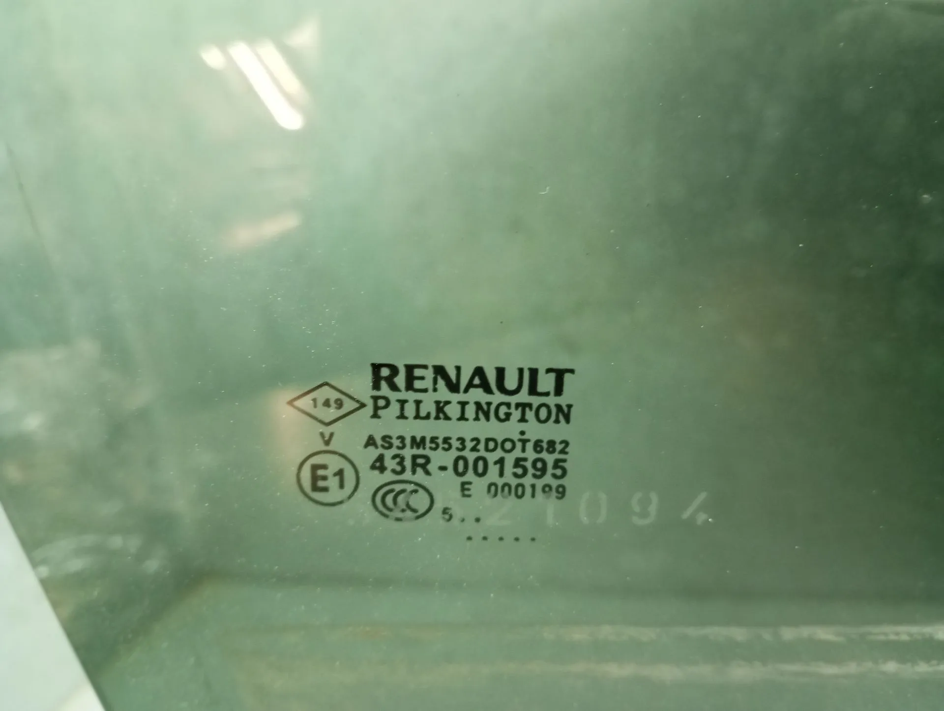 Vetro porta posteriore destra RENAULT Captur (J5_) Imagem-4