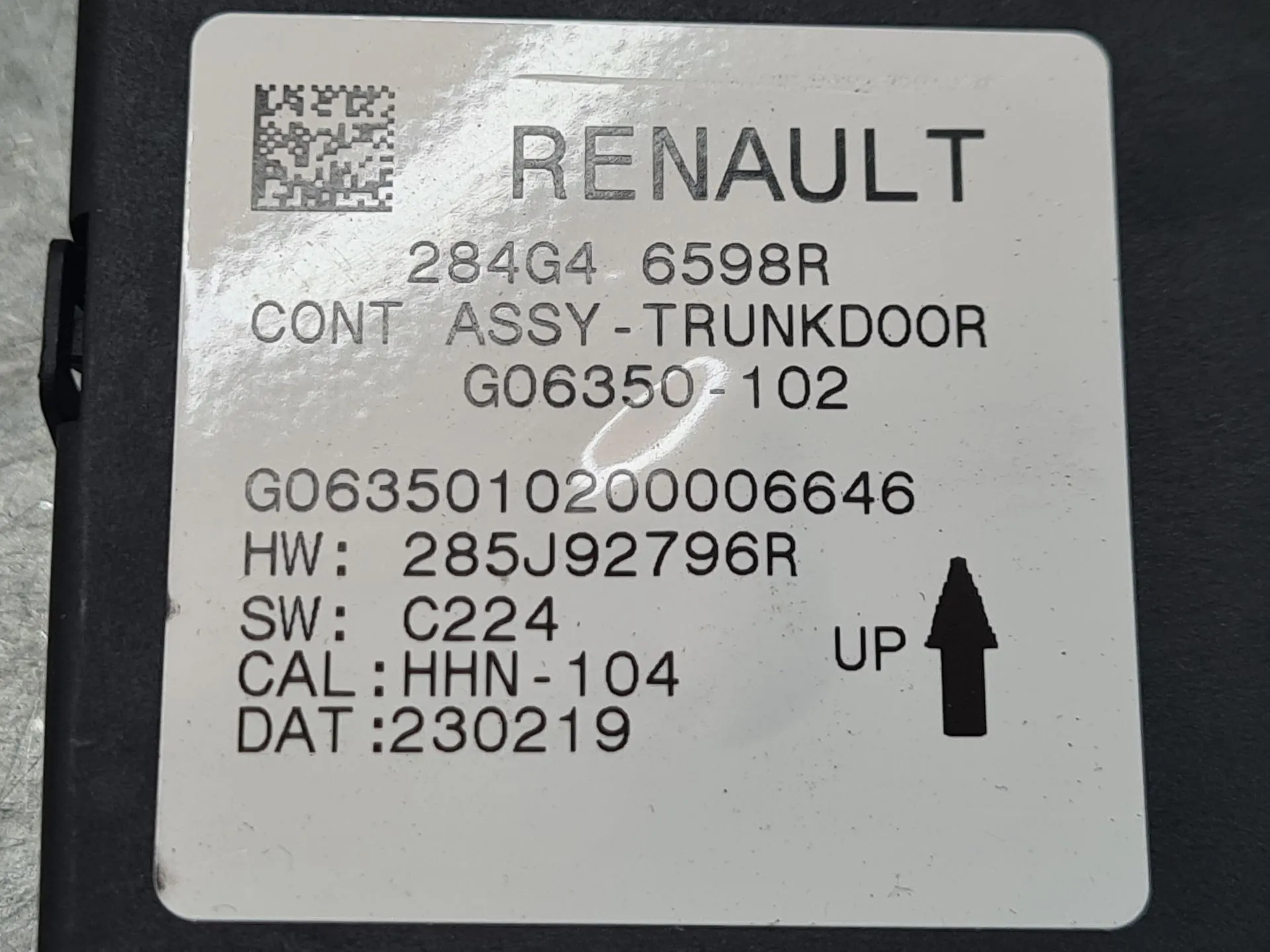 Módulo de confort RENAULT Austral Imagem-3