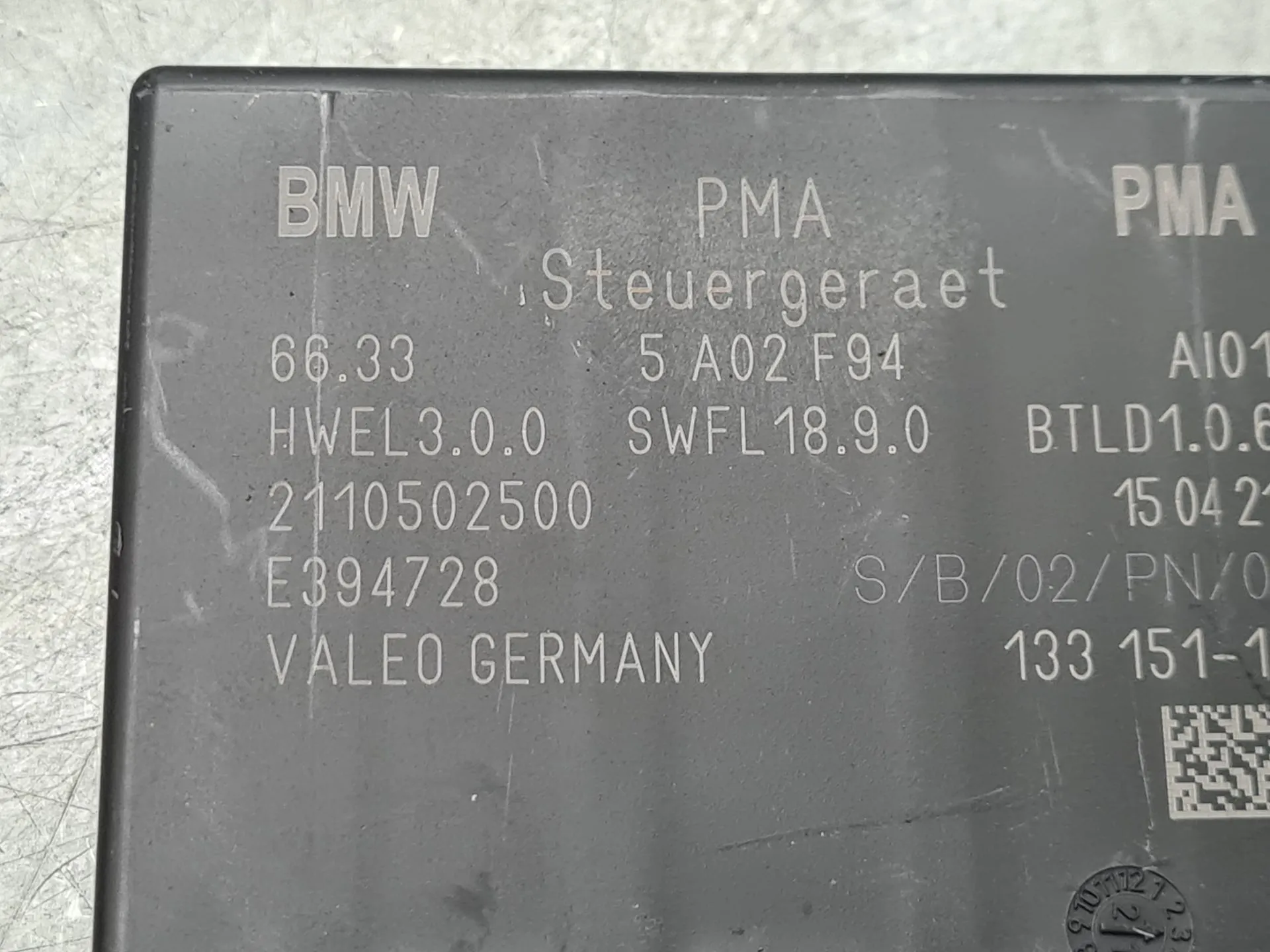 Parking PDC Control Unit Module BMW X1 (F48) Imagem-3