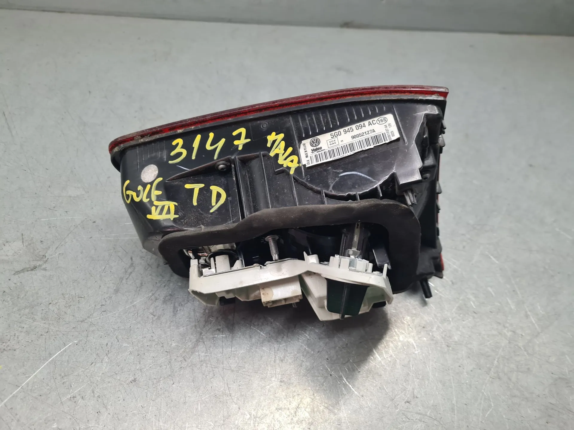 Fanale Destro Baule VOLKSWAGEN Golf VII (5G1, BQ1, BE1, BE2) Imagem-4