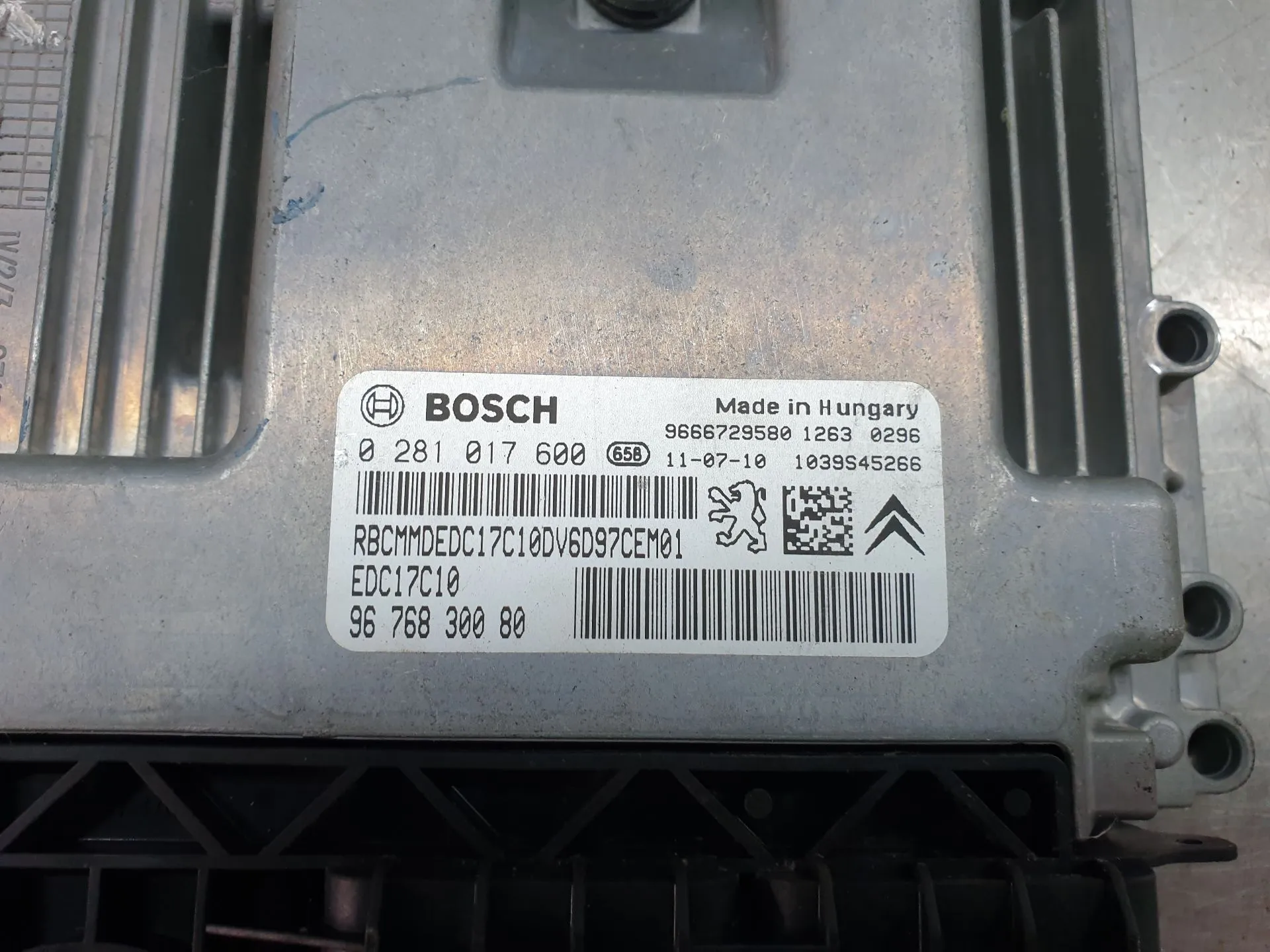 Centralina motor / ECU CITROËN Berlingo (B9) Imagem-3