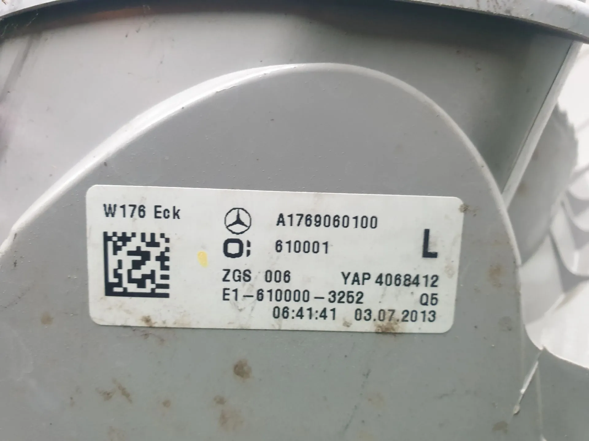 Left Tail light MERCEDES-BENZ Classe A (W176) Imagem-5