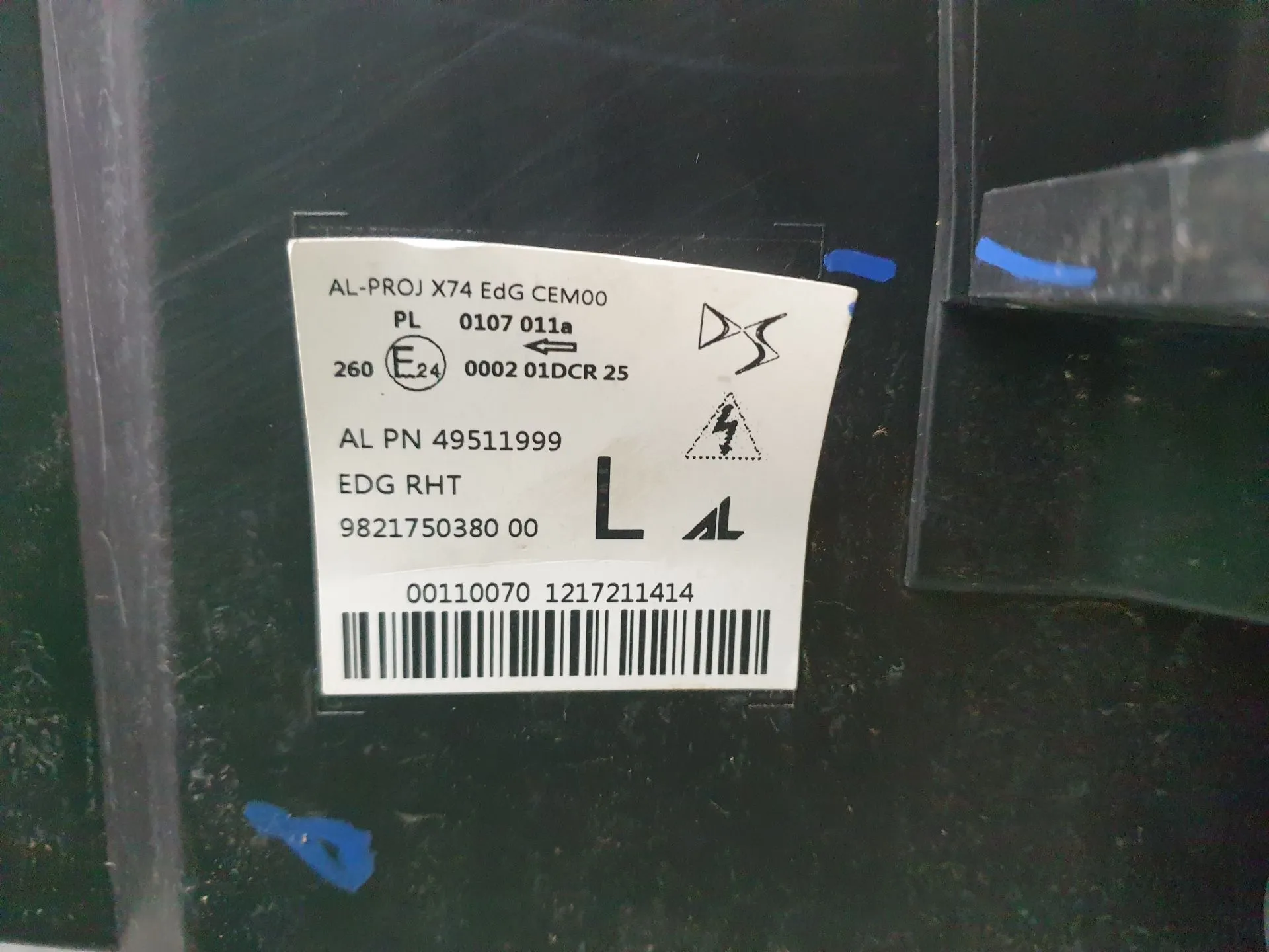 Phare avant gauche DS DS7 Crossback (J_) Imagem-6