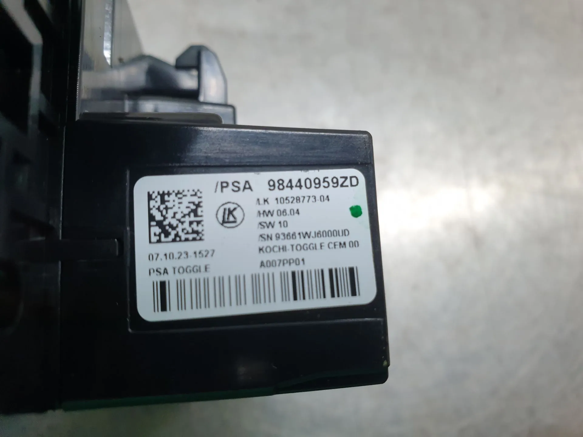 Seletor caixa velocidades PEUGEOT 3008 II (M_) Imagem-4