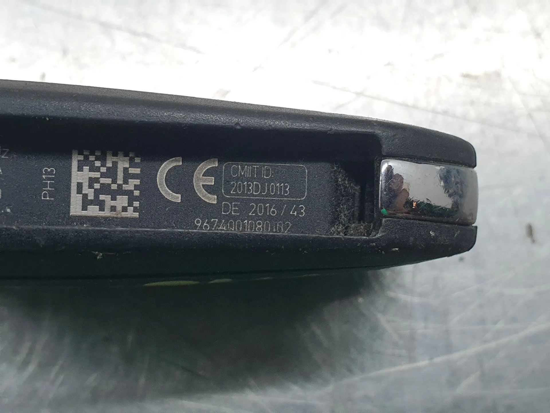 Chave / comando PEUGEOT 208 Imagem-2