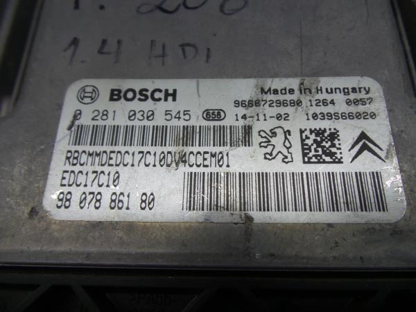 Centralina motor / ECU PEUGEOT 208 Imagem-3