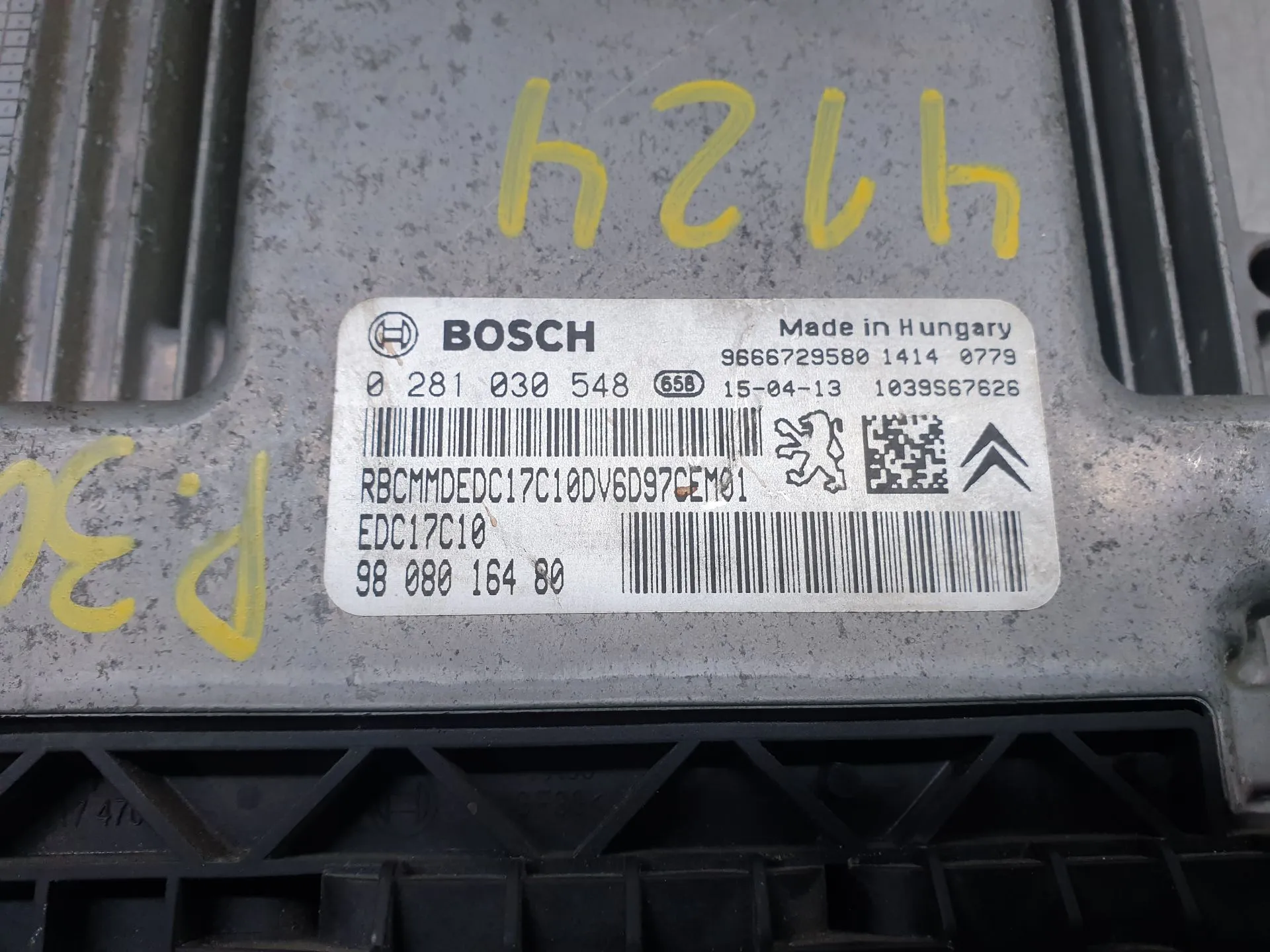 Centralina motor / ECU PEUGEOT 308 II Imagem-3