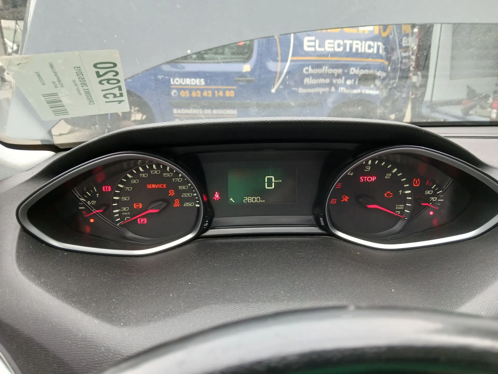 Instrument cluster PEUGEOT 308 II