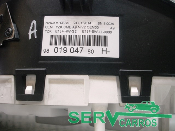 Quadrante / painel de instrumentos PEUGEOT 208 Imagem-2