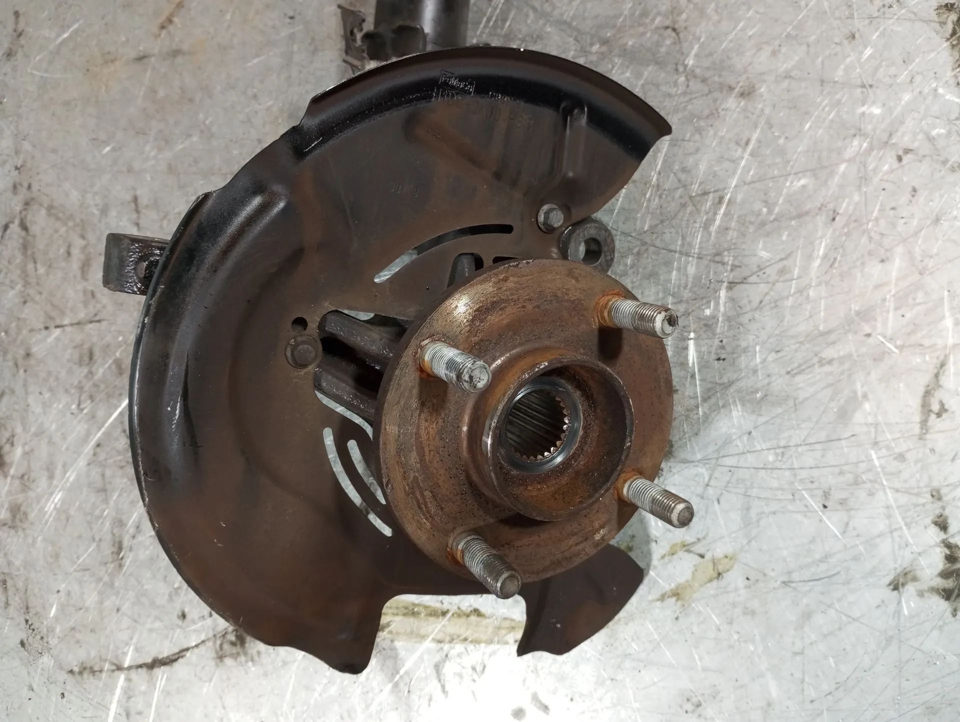 Mangueta delantera derecha FORD Fiesta VII (HJ, HF) Imagem-1