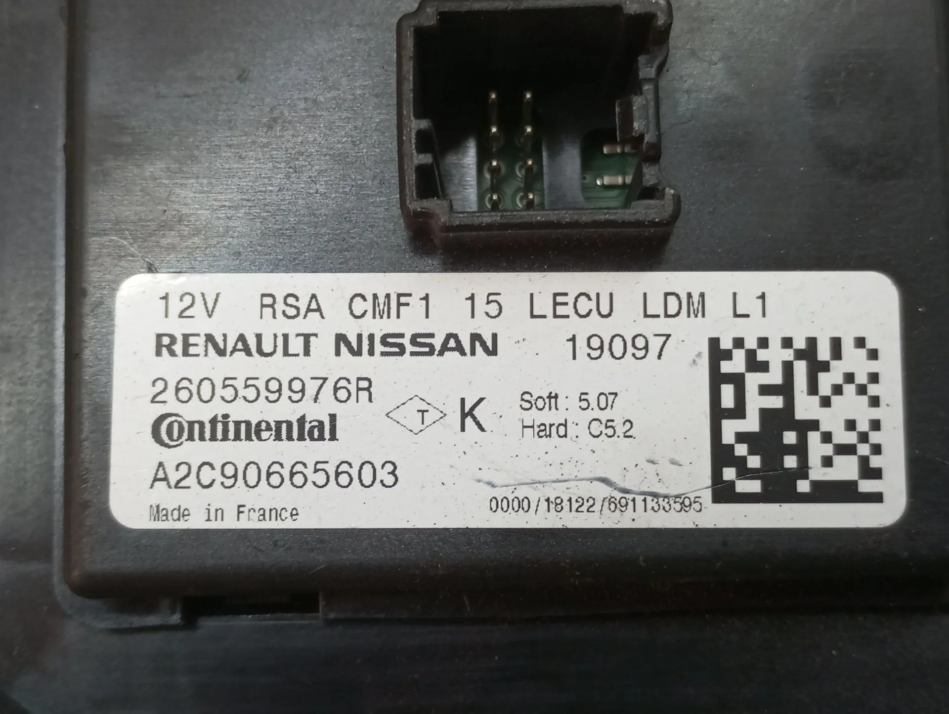 Balasto Xenón / Módulo LED RENAULT Captur (J5_) Imagem-2